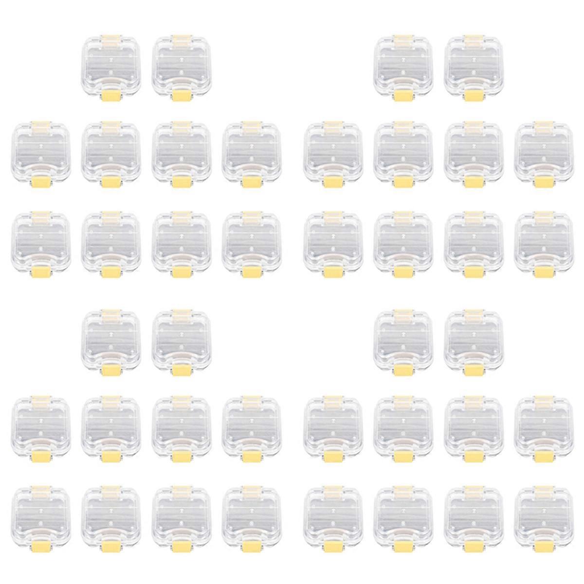 10Pcs Plastic Denture Tooth Box