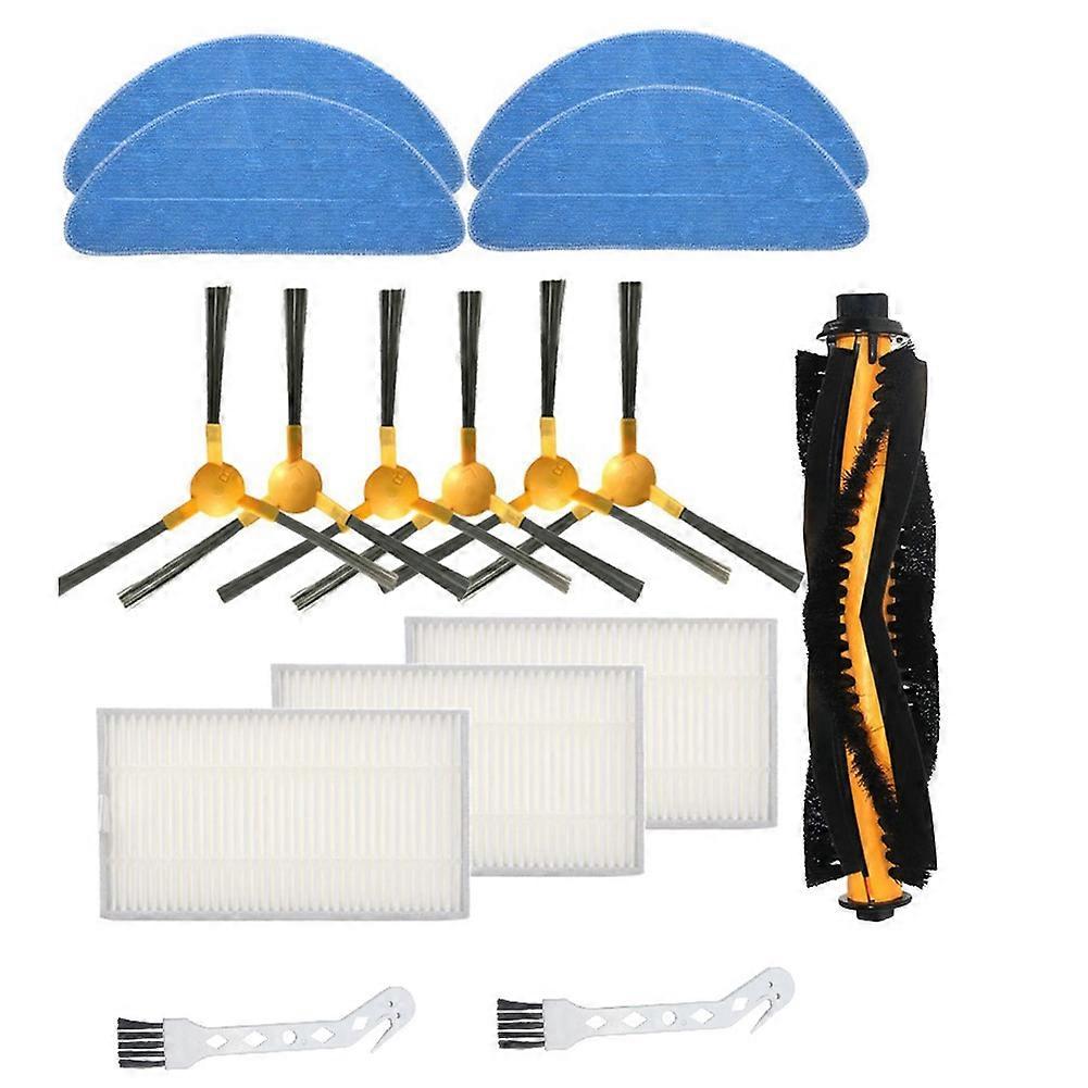 For Prosangnik 800T820S Sweeper Accessories Main Brush and Side Brush Filter Cloth Replacement Acces