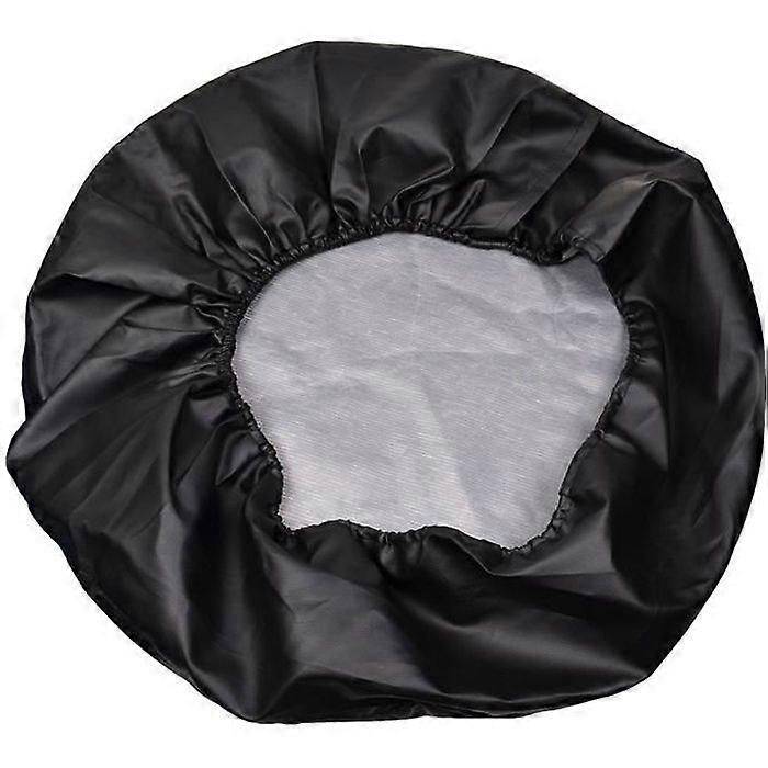 Svart reservdäcksskydd bak, 15"