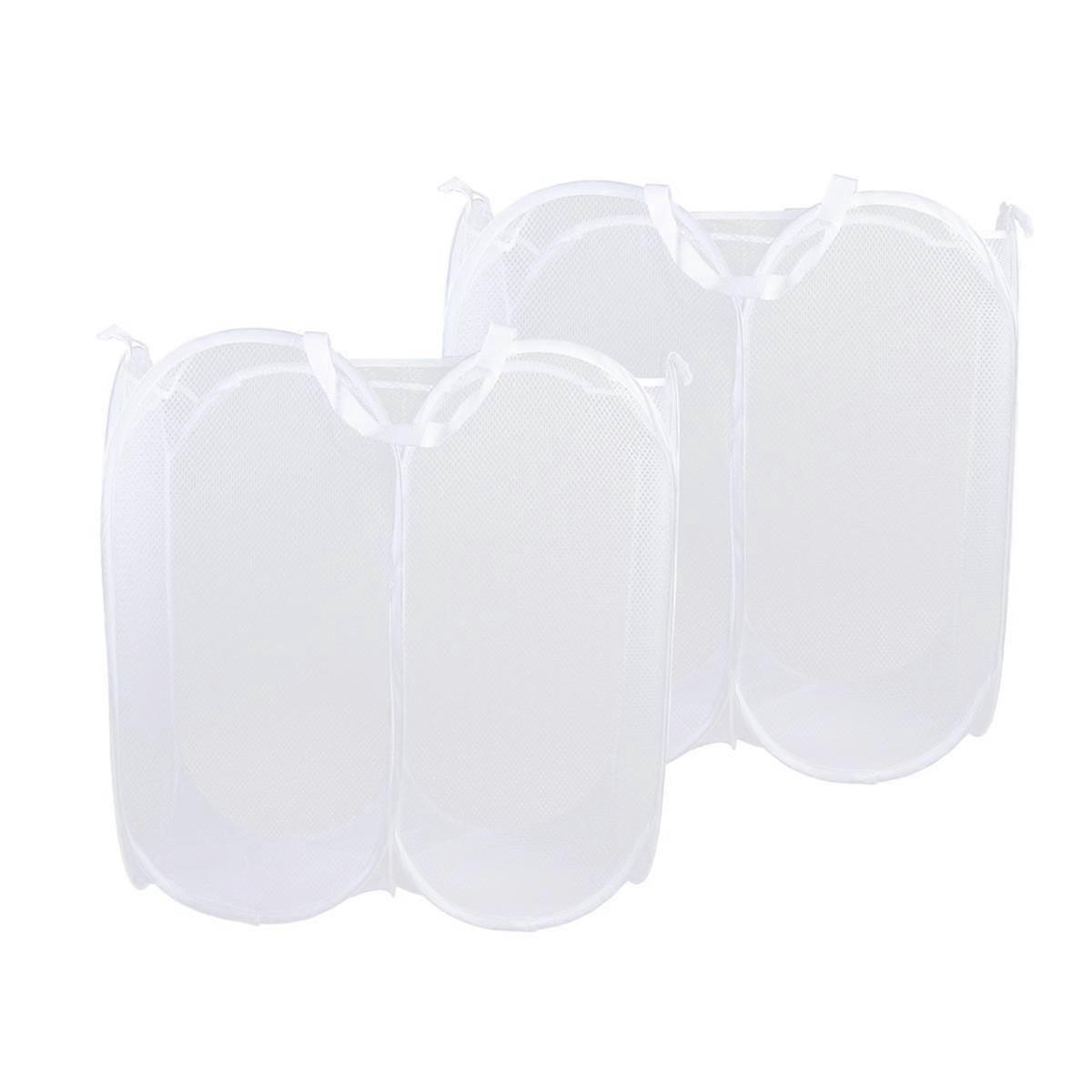 Space Saving Storage Organizer Mesh Foldable Basket for Storage