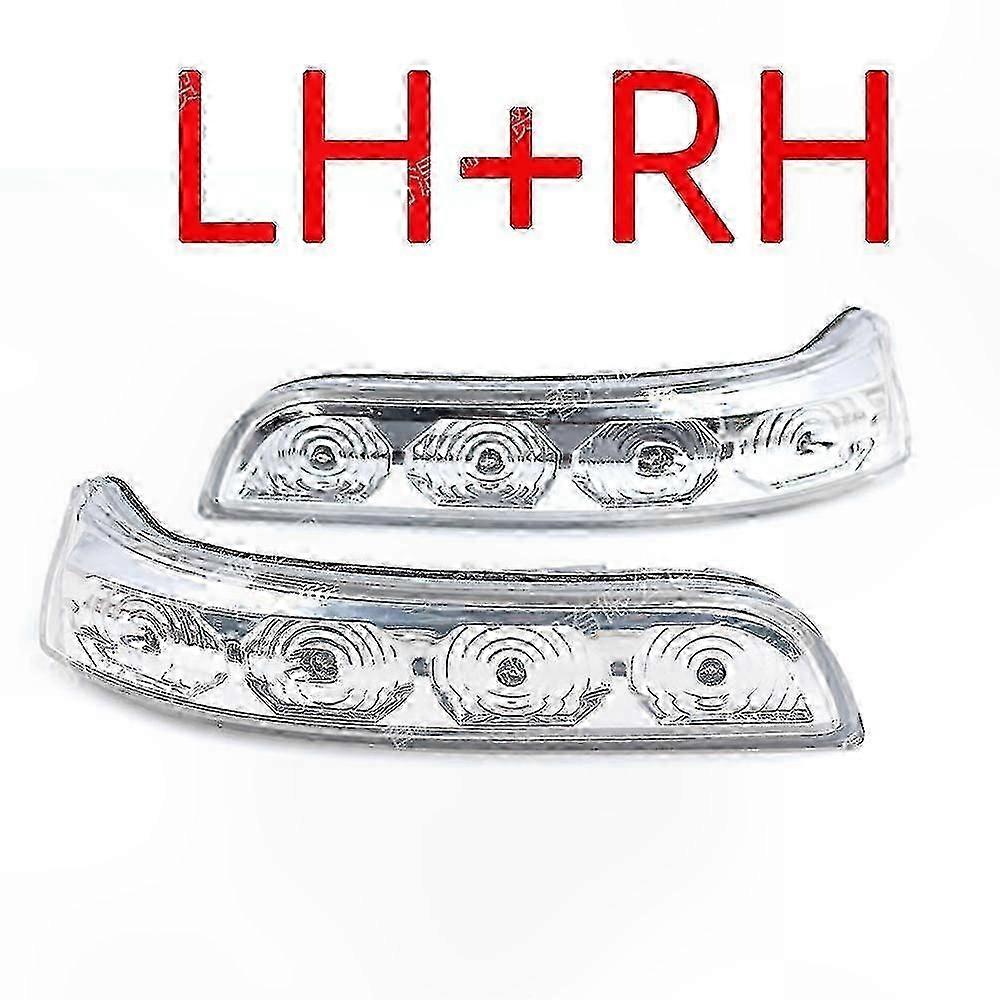 LED Turn Signal Rearview Mirror with Side Wing Reversing Lights for Vehicles 2009-2012