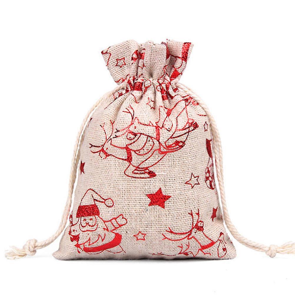 Reusable Christmas Hanging Advent Bag 150 Pcs Gift Pouch With Drawstring Perfect For Families Celebrating Festivals