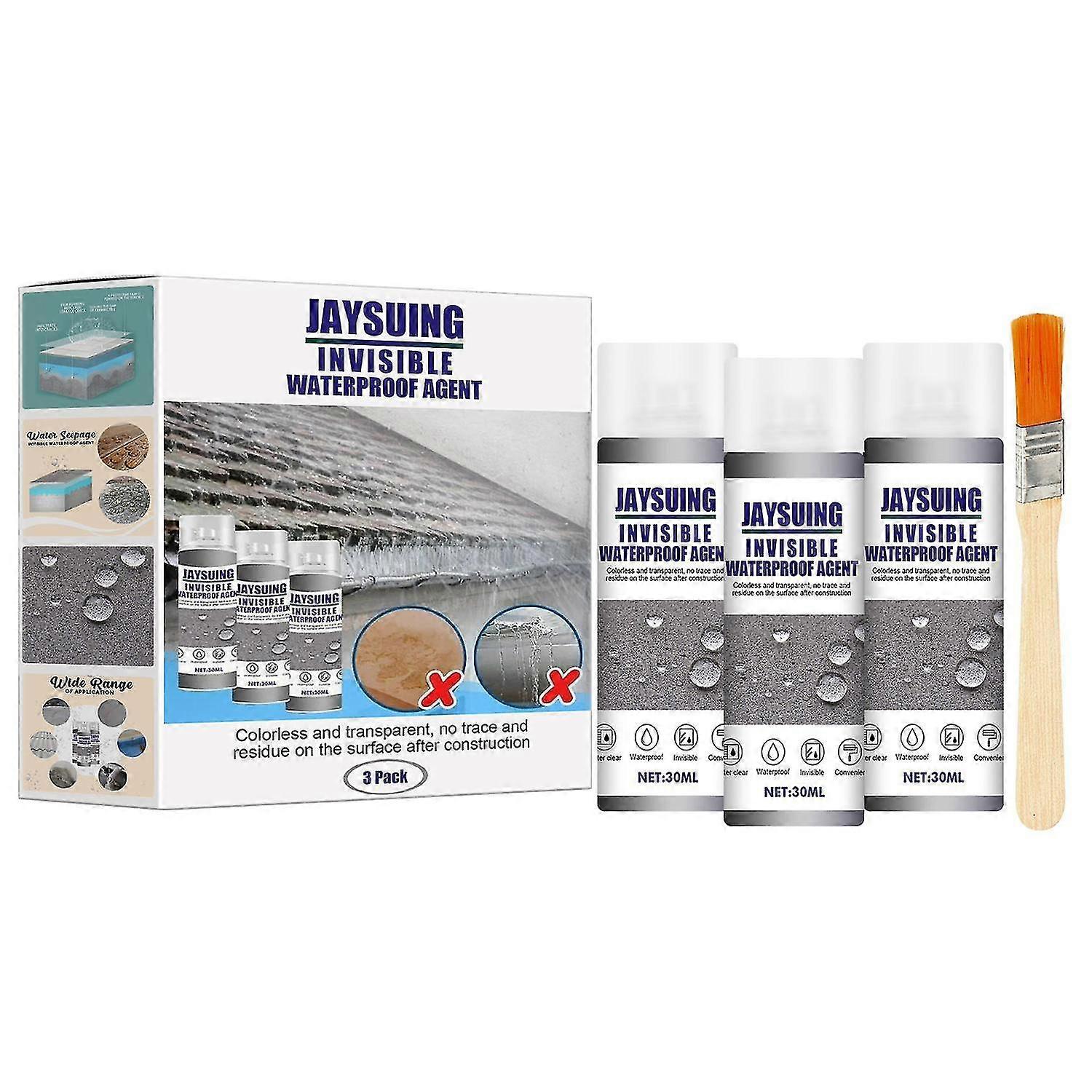 1 Set 30ML/100ML Waterproofing Agent Anti-leaking Multifunctional Odor-less Fast Curing Leak Repair 25-26s