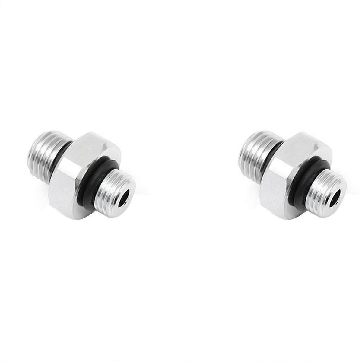 7/16-20UNF To 3/8-24UNF Threaded Male Quick Adapter