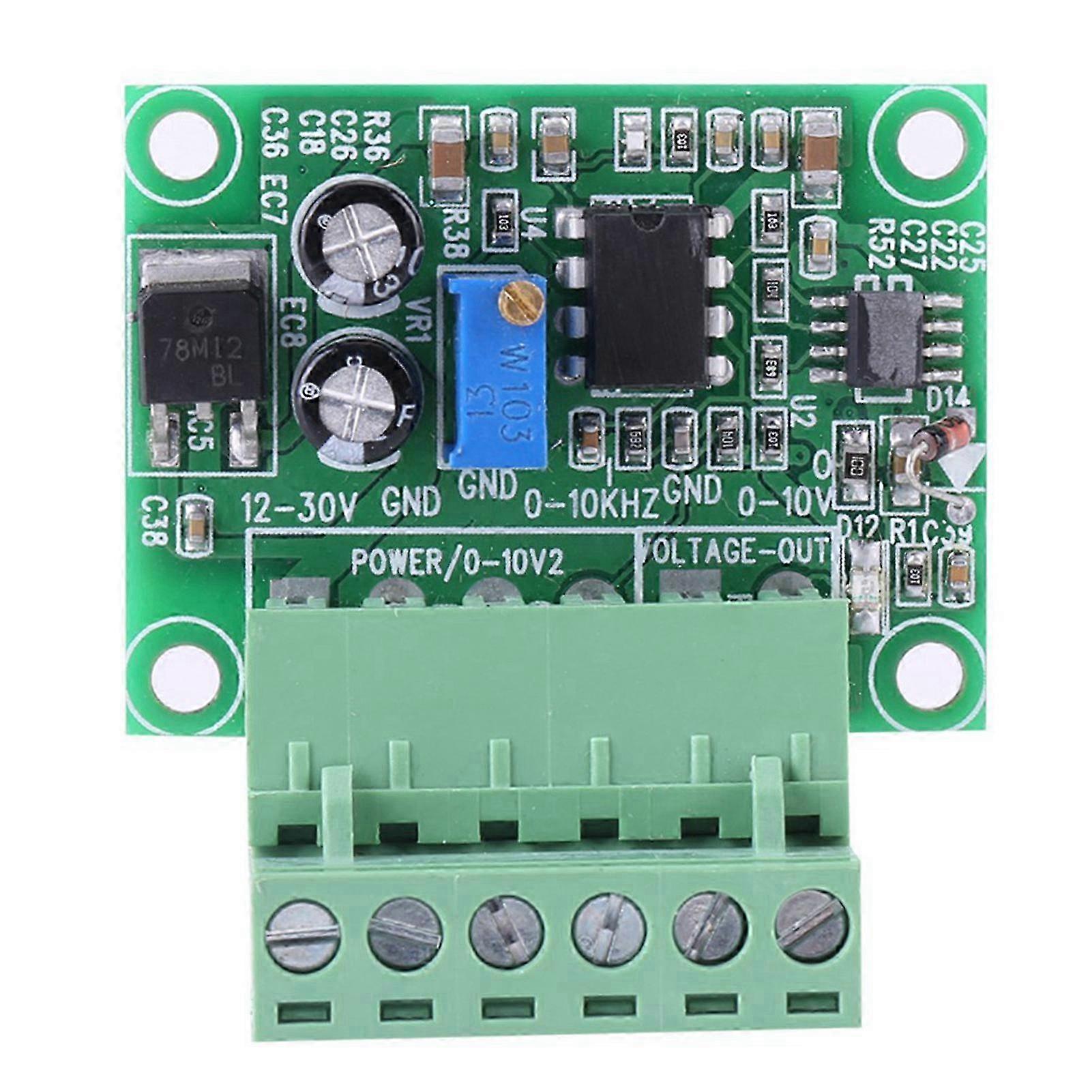 Frequency to Voltage 0-10Khz to 0-10V F/V Digital to Analog Converter Module 25-26s