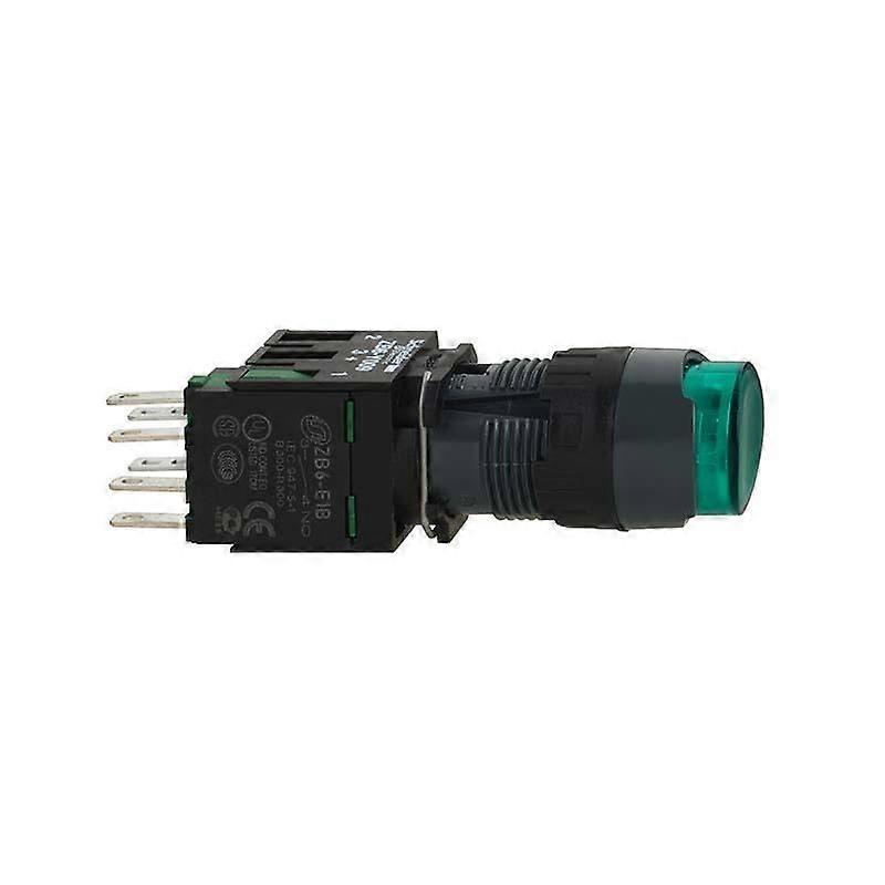 Convex Head SelfResetting Button With Light 5V AE3B1B Series Pushbutton