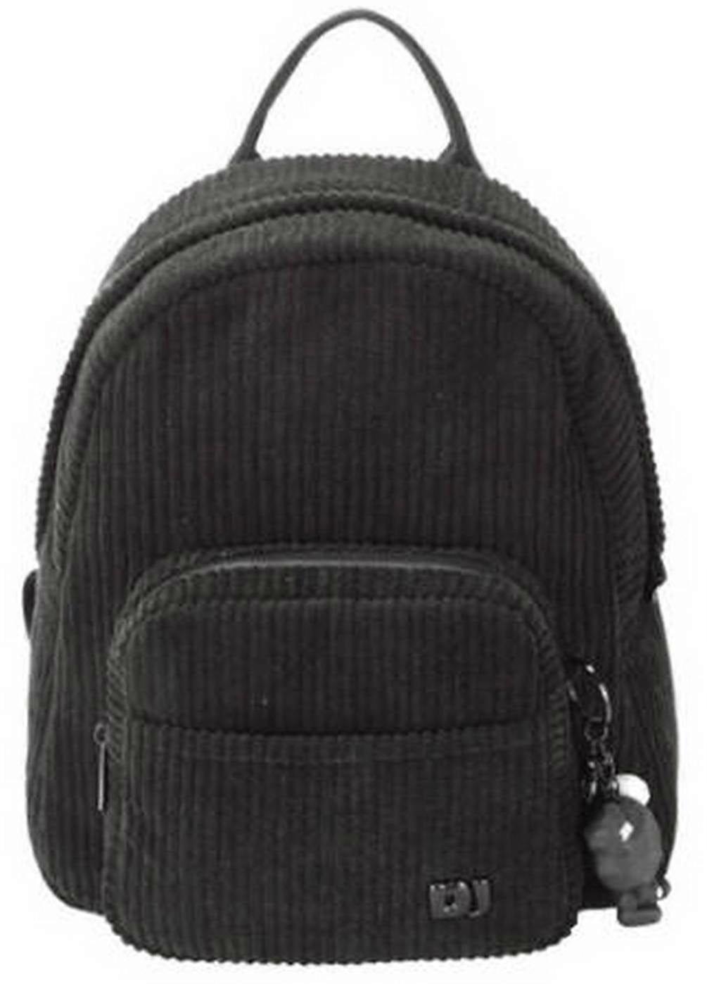 David Jones Corduroy Backpack - Black