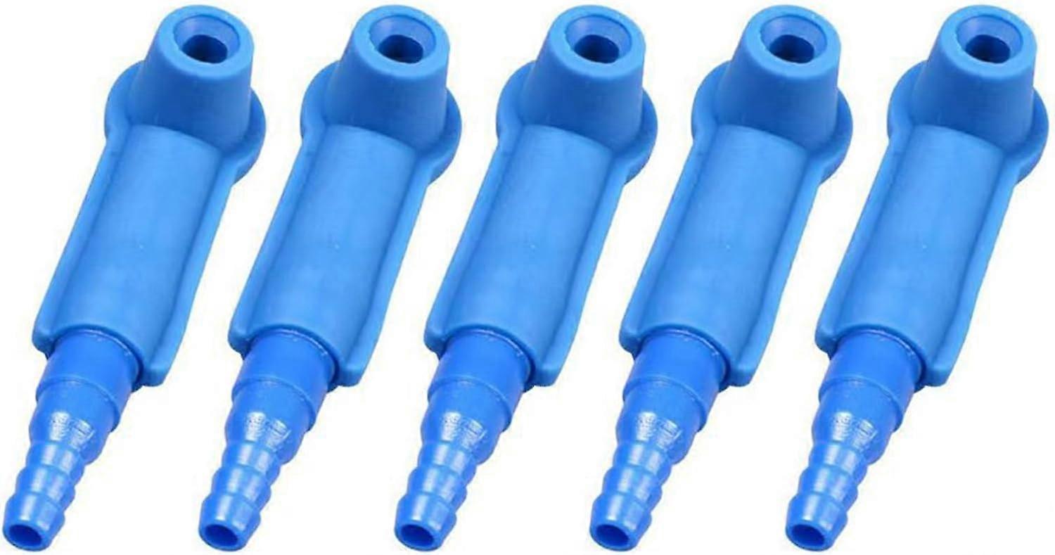 Brake Bleeding Connector Pack Of 5 Exchange Adapters, Automotive Fluid Changer, Blue, Easy To Use Brake  Kit