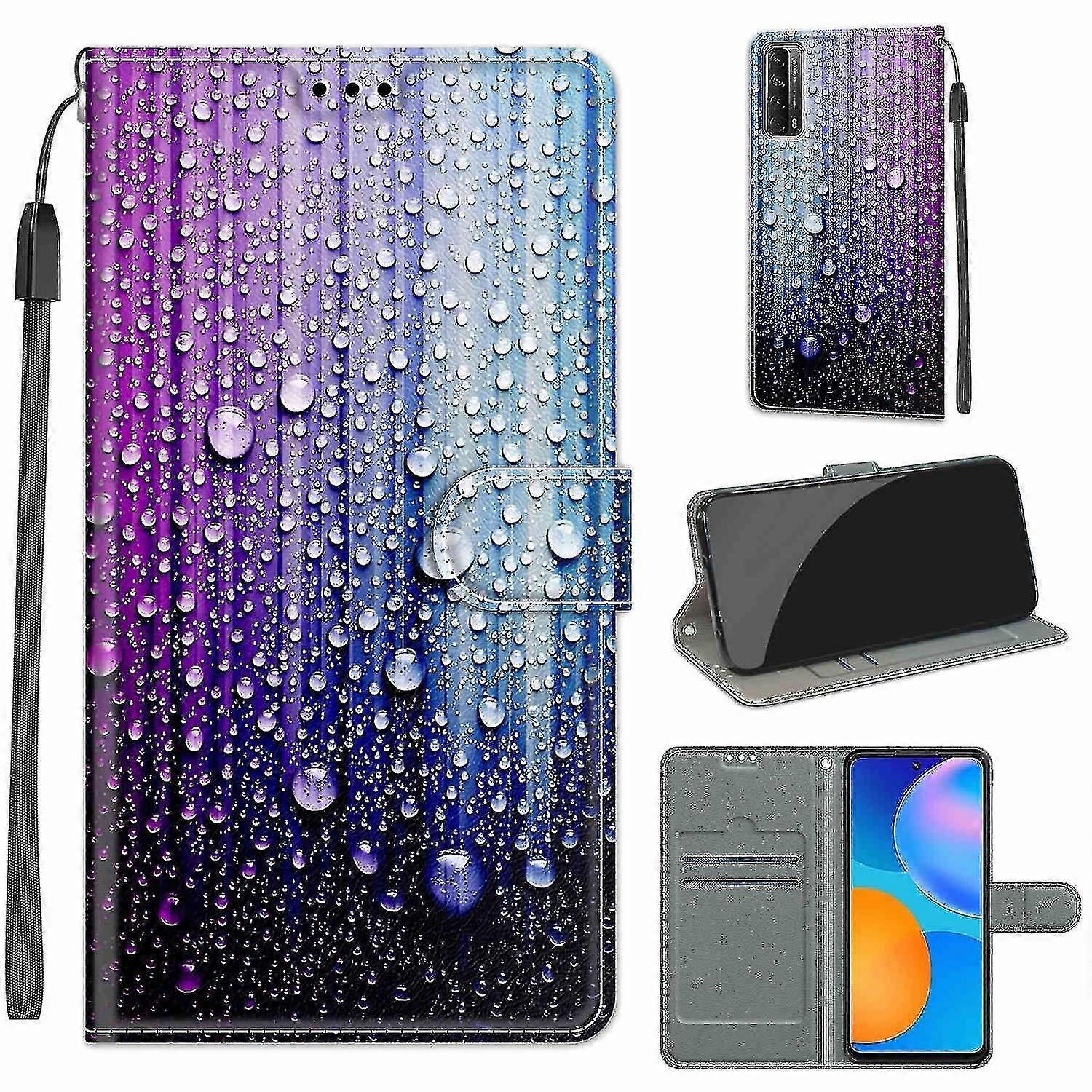 Abstrakte Wassertropfen Huawei P Smart 2021 Hülle
