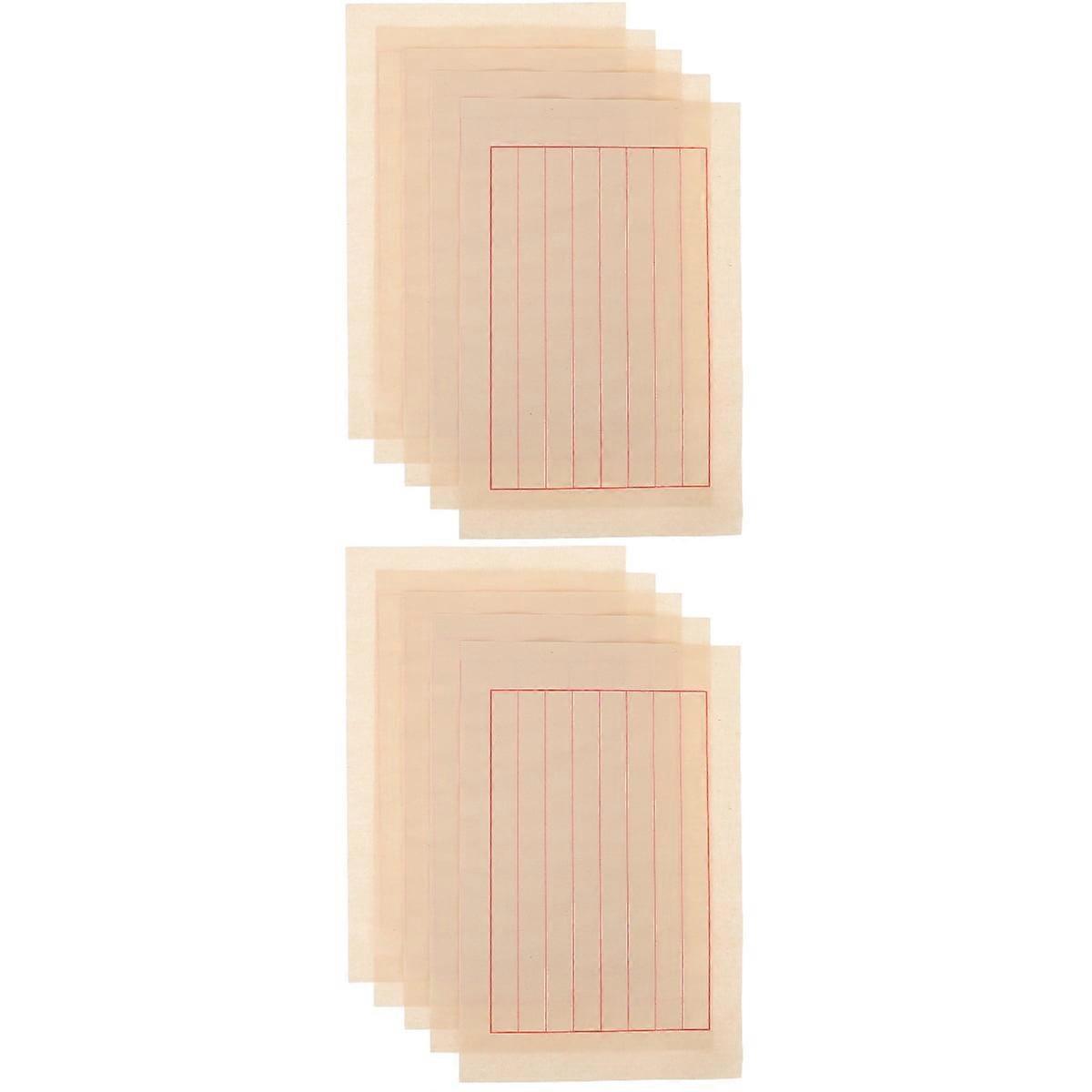 100 Sheets Calligraphy Paper Chinese Calligraphy Xuan Paper Calligraphy Practice Paper