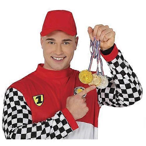 Fiestas Guirca PVC hamis érem (3 db-os csomag)