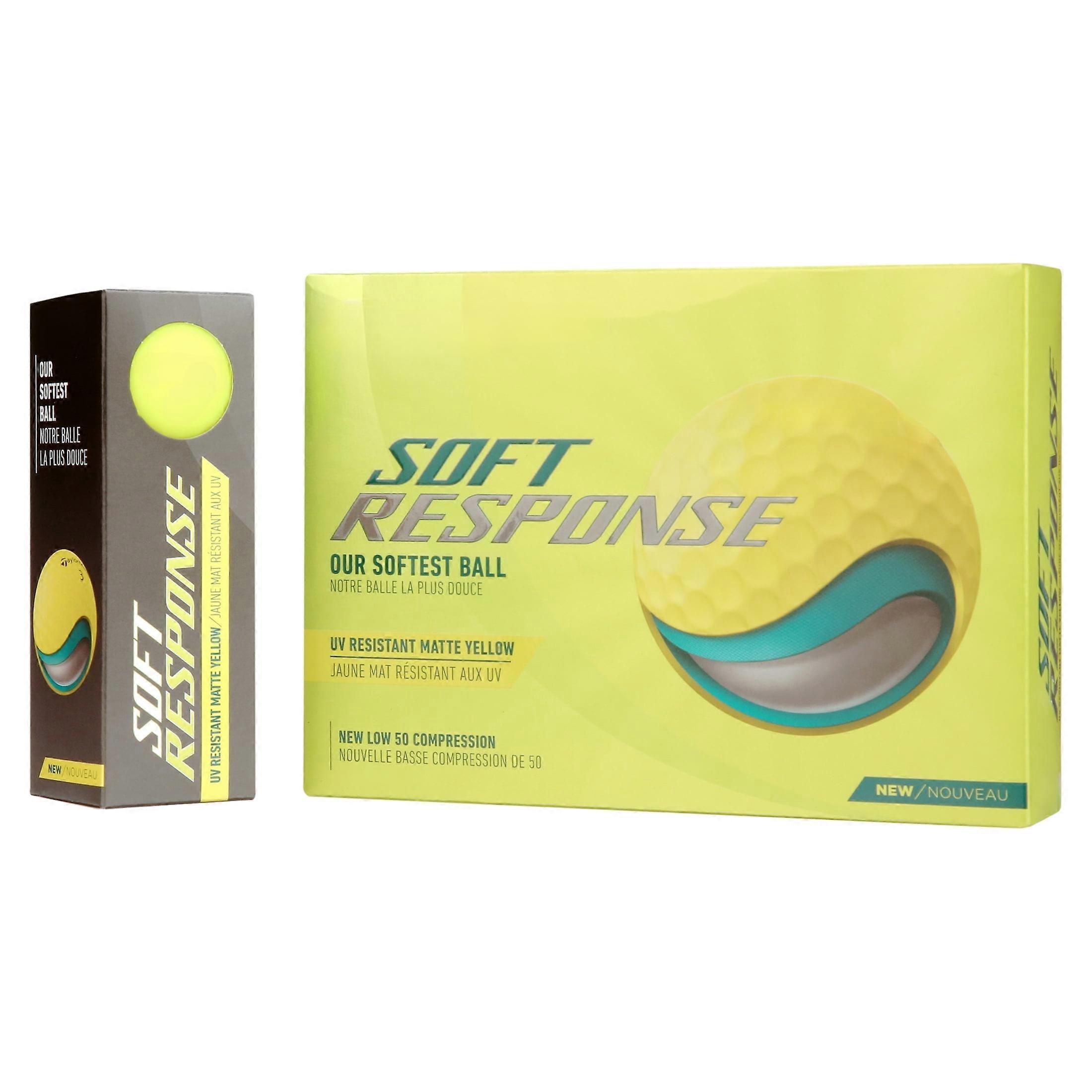 Soft Response Golf Ball Yellow