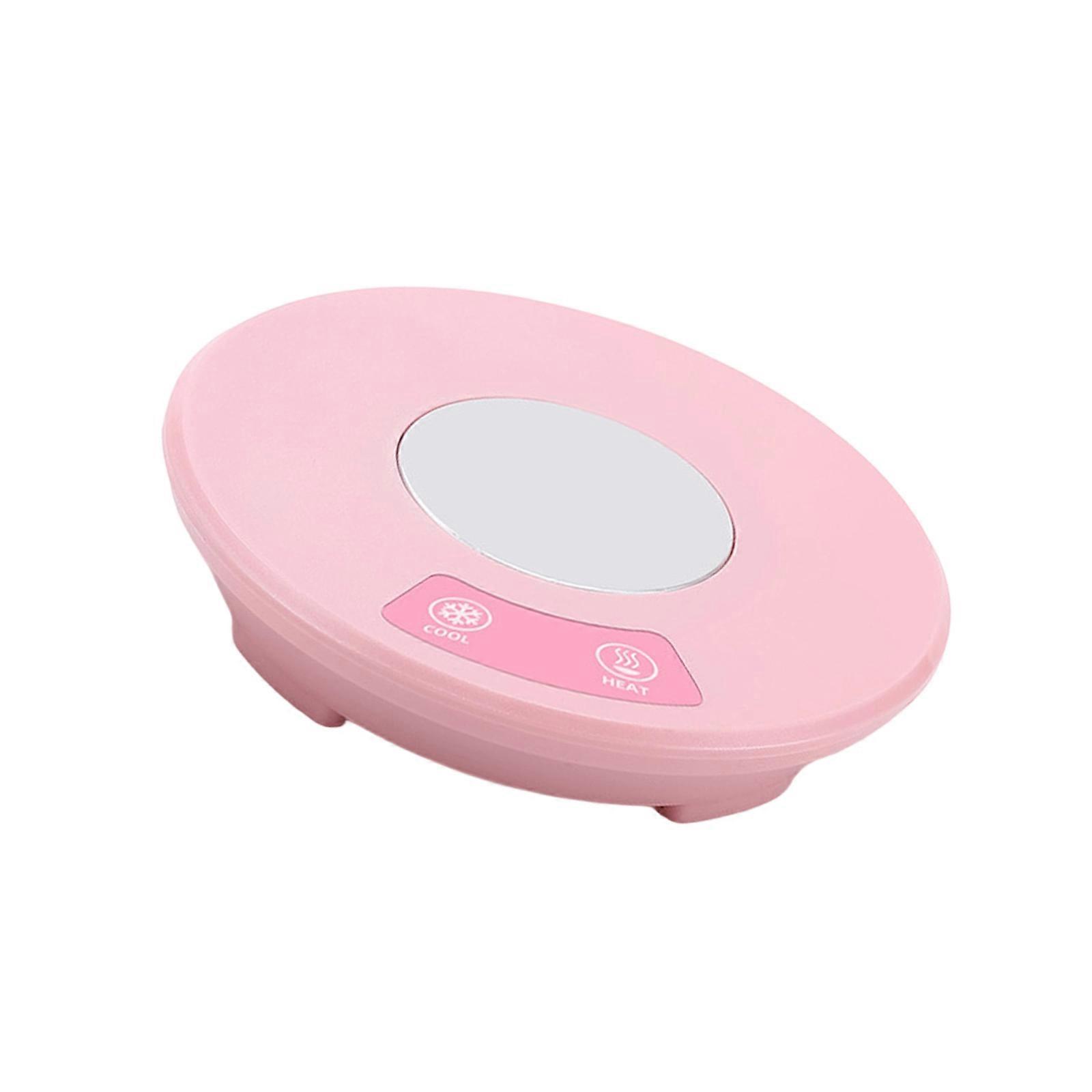 Scalda Caffè Scaldacandele per Scaldino Tazze Da Ufficio Con Scaldabevande Elettrico A 2 Temperature Scaldabevande per Riscaldamento Rosa