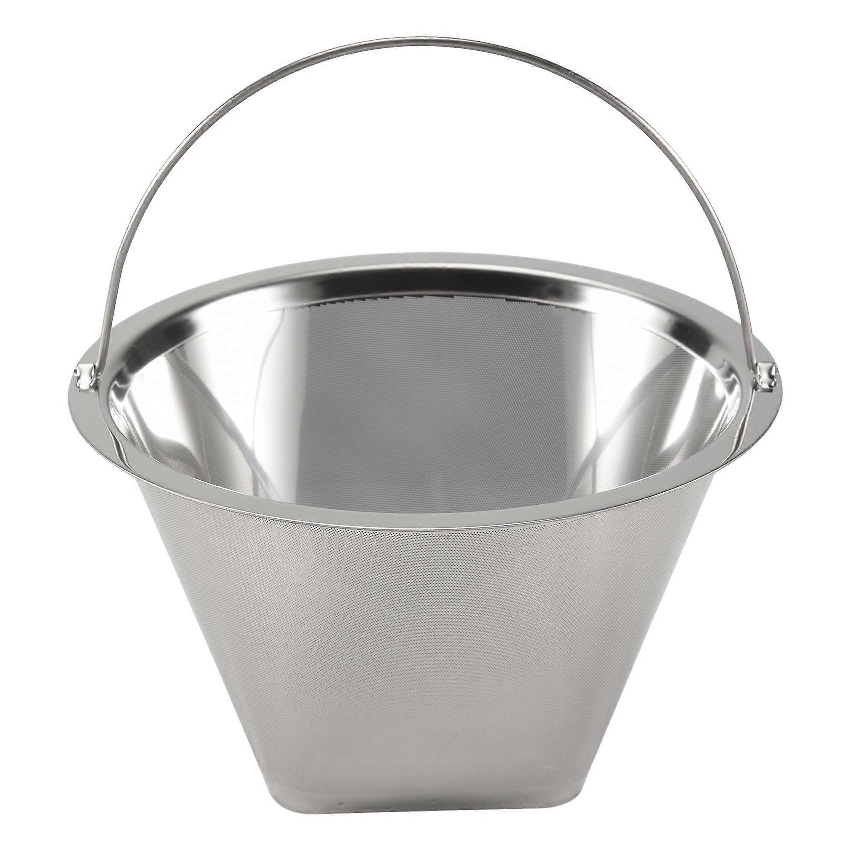 Cone Coffee Coffee Filter Reusable Stainless Steel Material with Handle