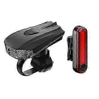 Høj lysstyrkebelysning Cykellys til mountainbikes, aluminiumslegering USB intelligente sensorlys til cykler, forlygter til cykler