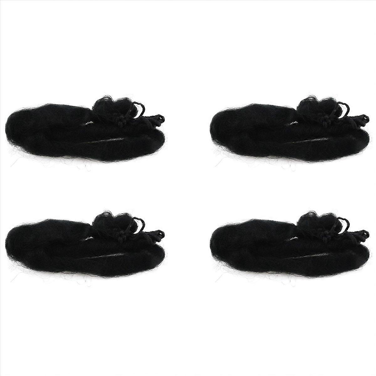 4 Pcs 12M X 2.5M 13mm Hole Orchard Garden Anti Bird Netting Nylon Knotted Mist Net