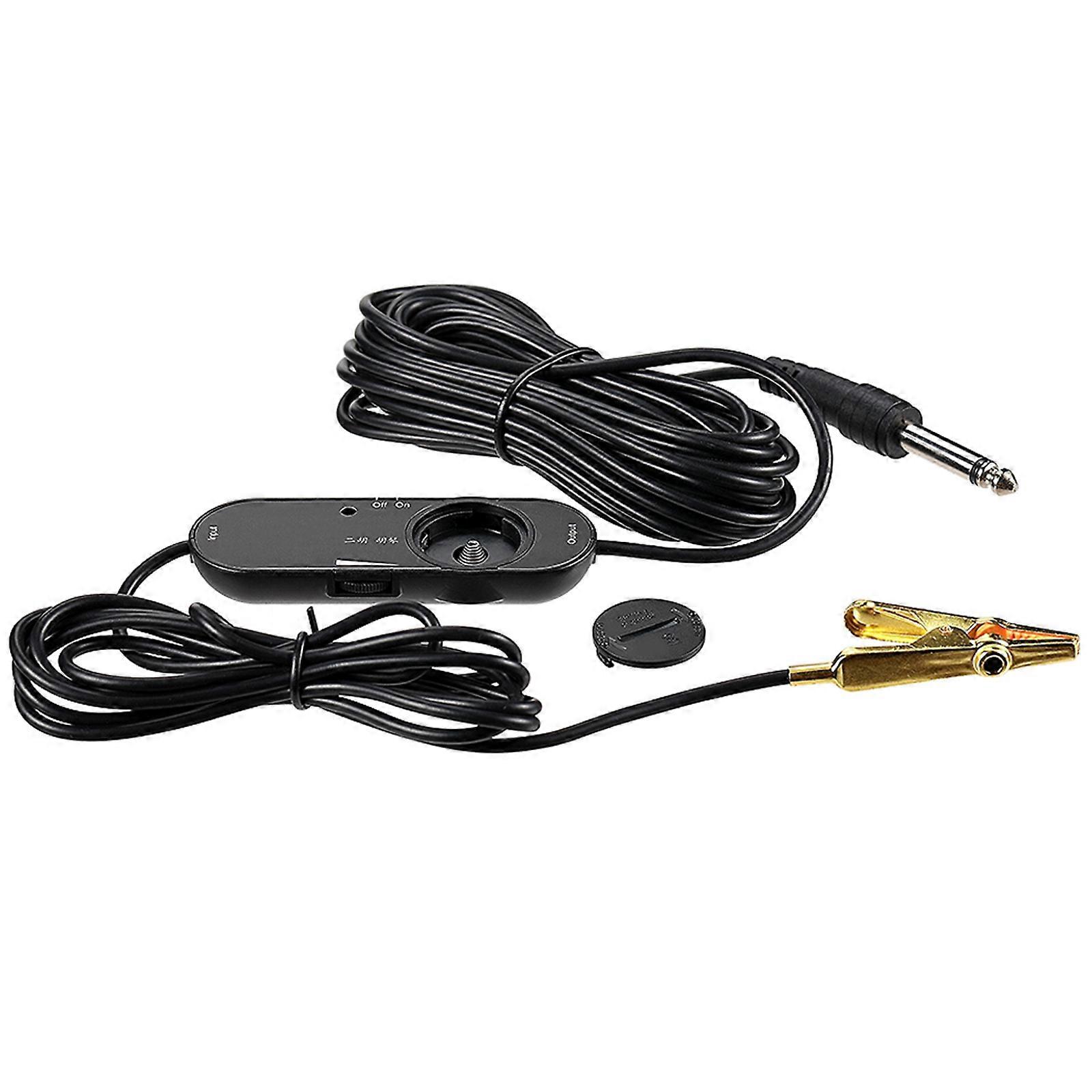 Clip on Pickup for Various String Instruments Including Guitar and Violin 6.3mm Stereophonic Link Cable Compact Design Multicolor