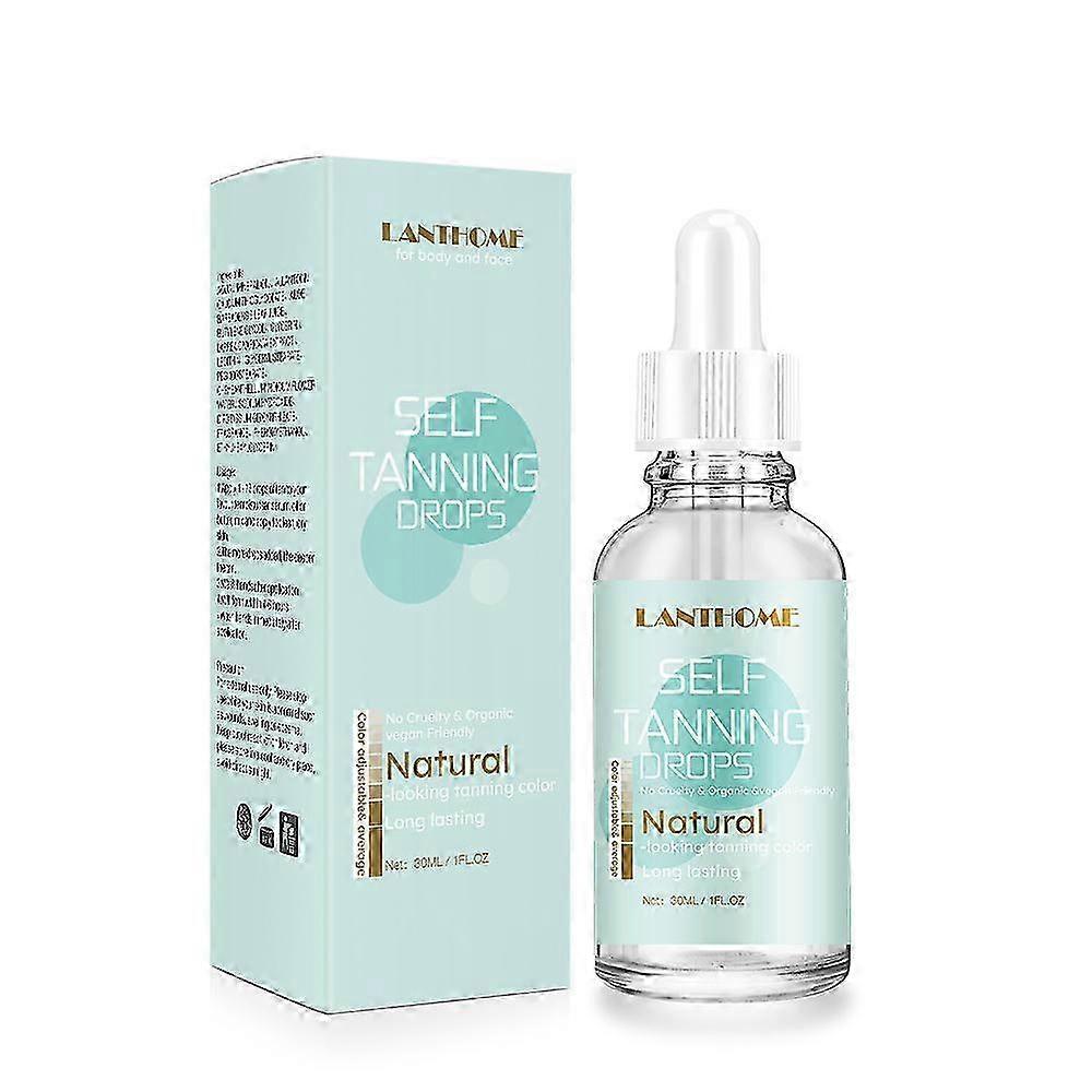 Lanthome Self Tanning Drops 30Ml Non-Sticky Quick Tan Adjustable Color