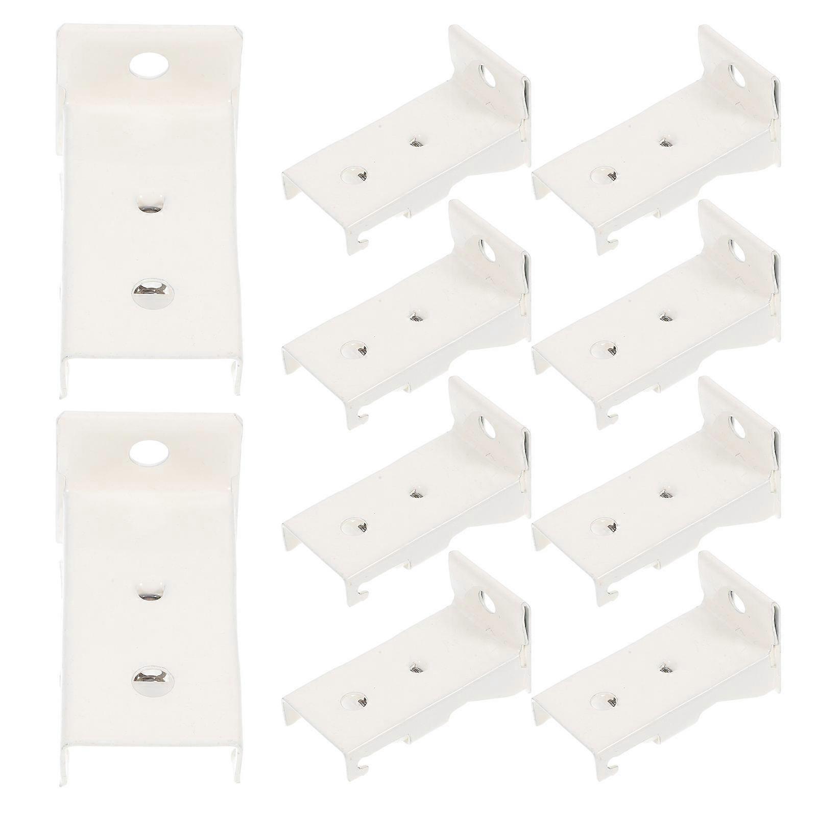 Curtain Track Mount Brackets Heavy Duty 12Pcs for Ceiling Curtain Rails