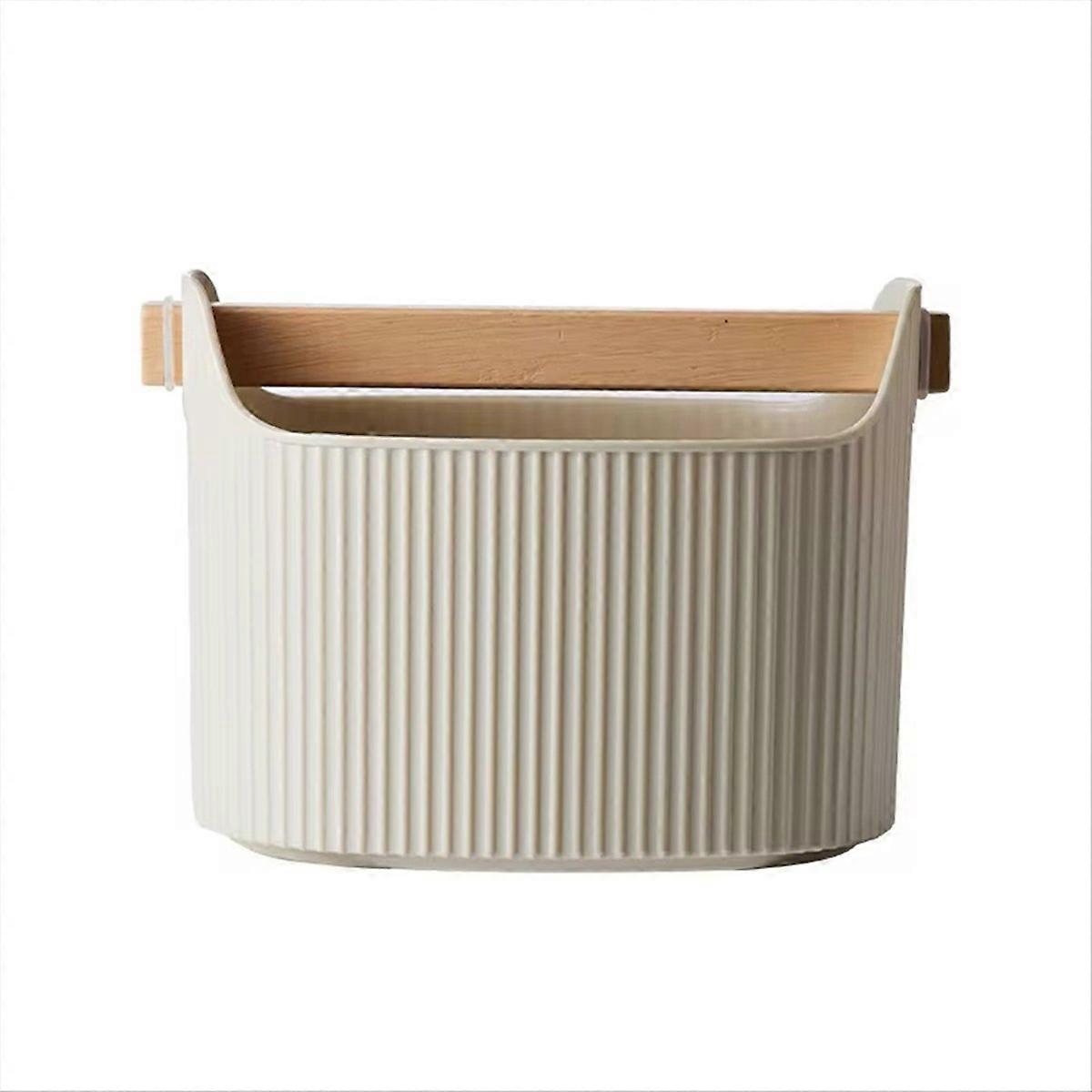 Large Capacity Espresso Grounds Container Milky white