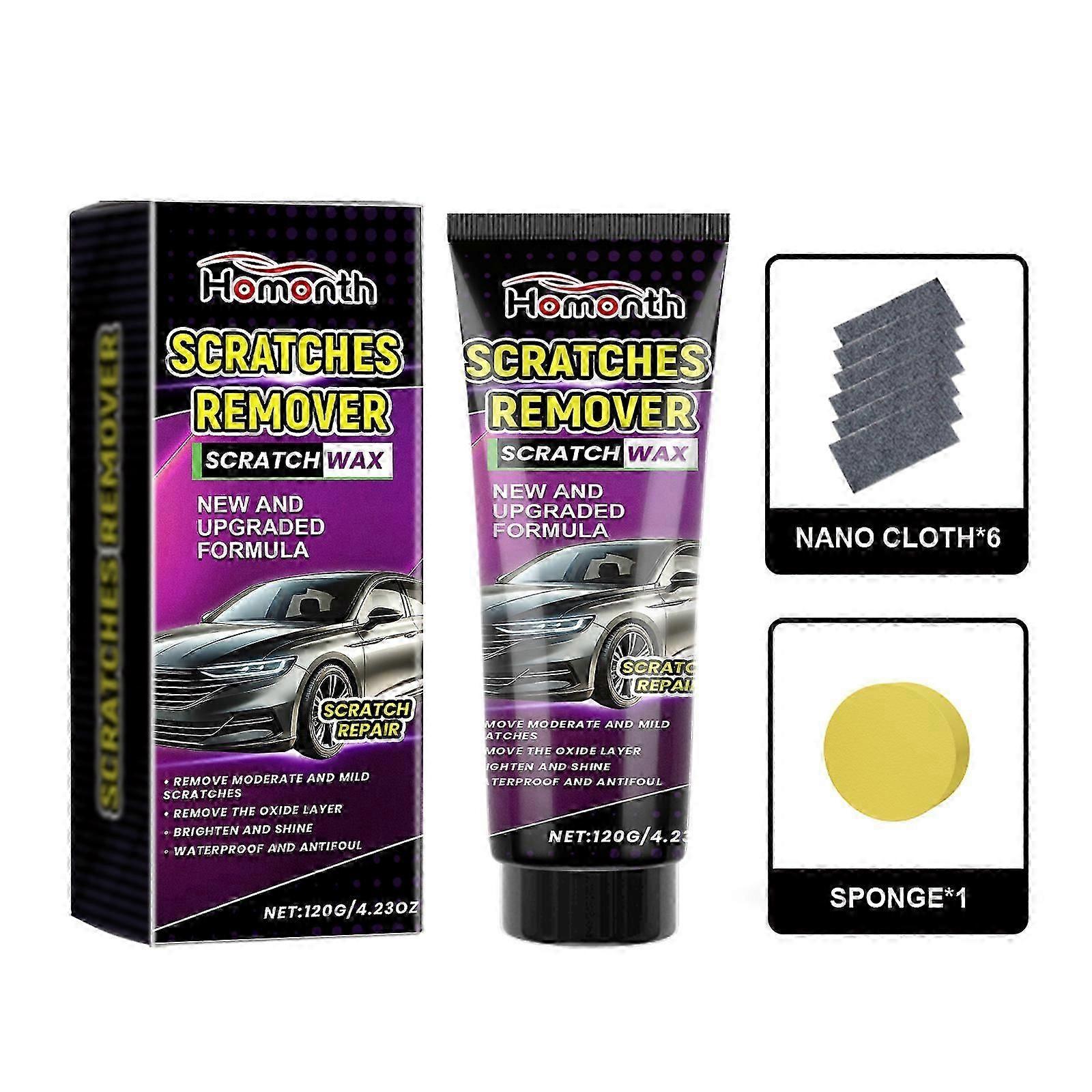 Car Scratch Repair Cream Set  Easy Scratch Remover for Car Paint  Headlights, Nano Technology Formula
