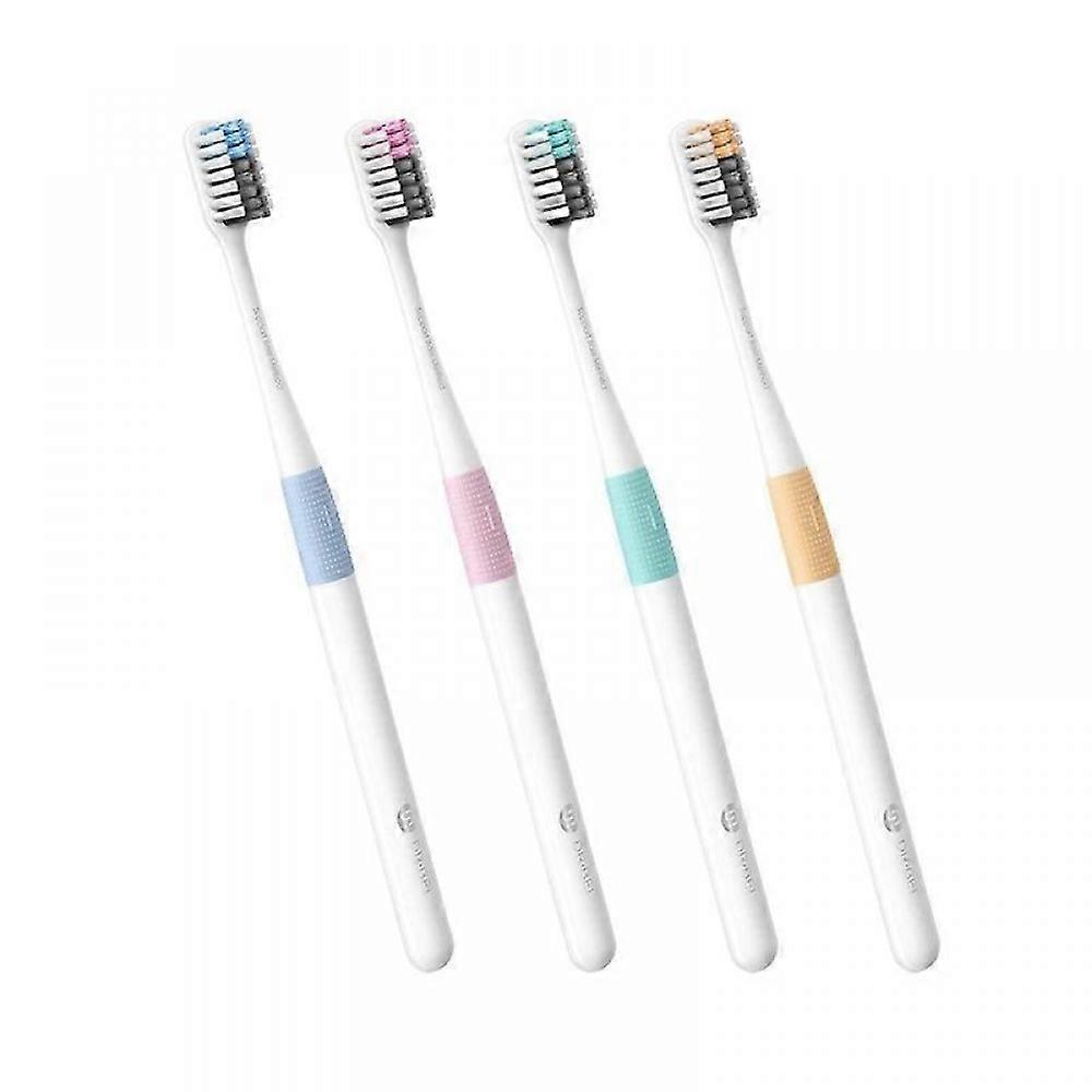 4 PCS Xiaomi Mijia Dr.Bei B Method Soft Toothbrushes
