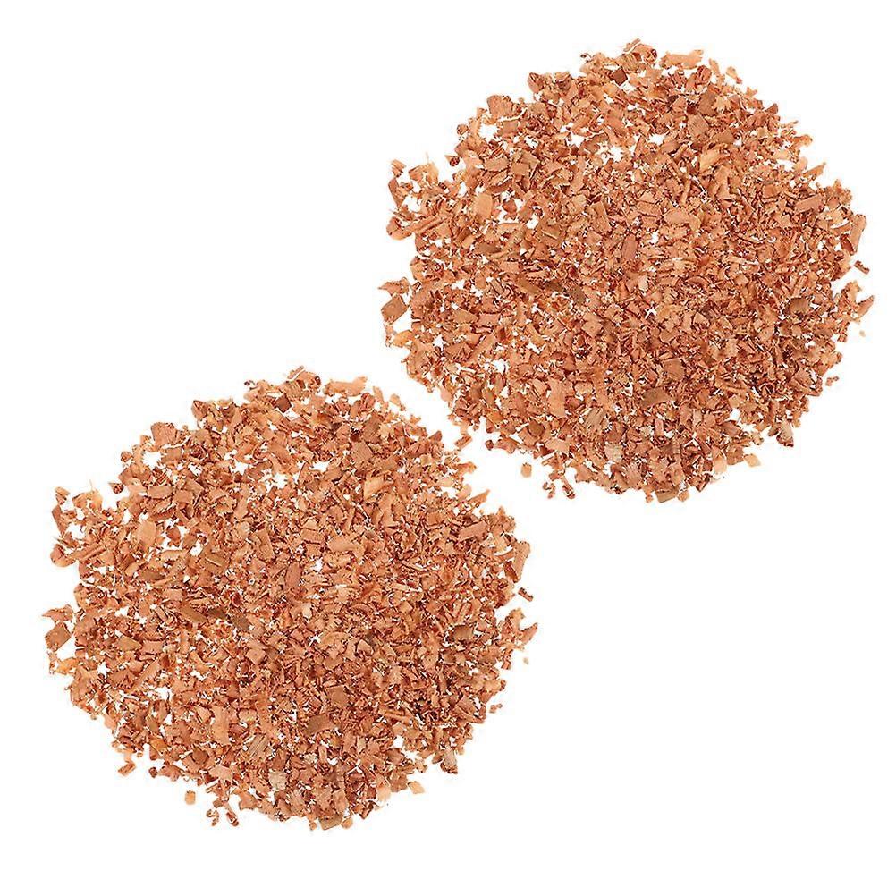 Cedar Chips 2Set Multi-Use Wood Shavings For Home Storage Solutions Humidity Control 15.50X10.00X4.50CM Size