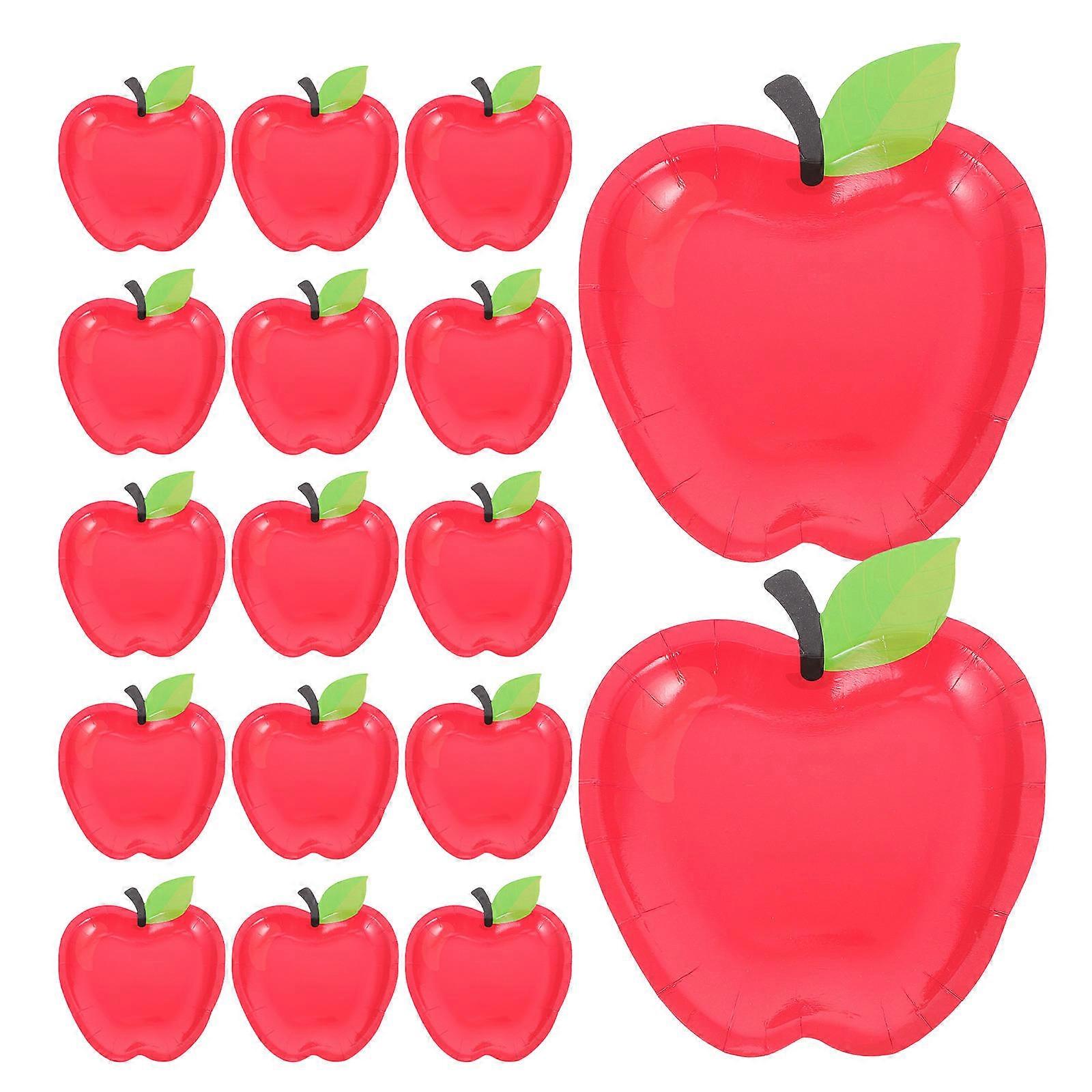 Back to School Party Paper Featuring Apple Design 50Pcs