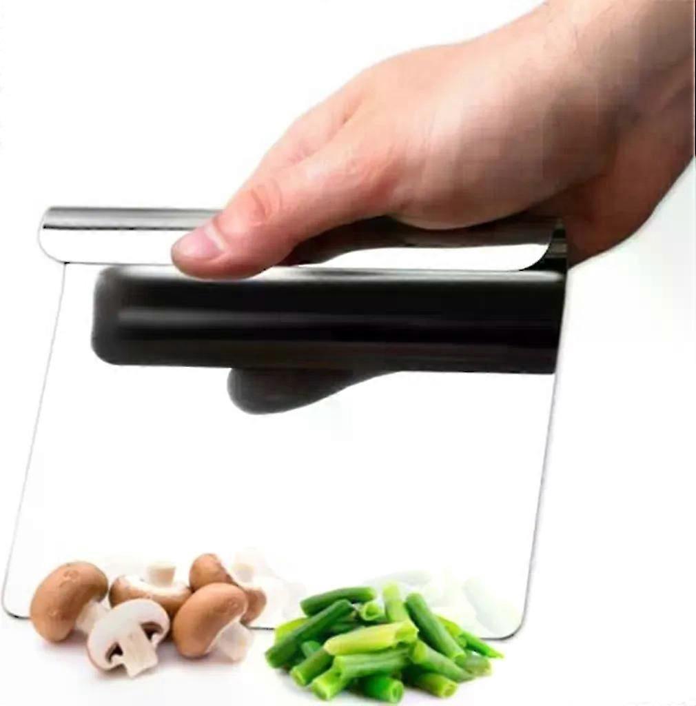 Roestvrij staal groente schep deegschraper kookschep deegschraper spatel keuken