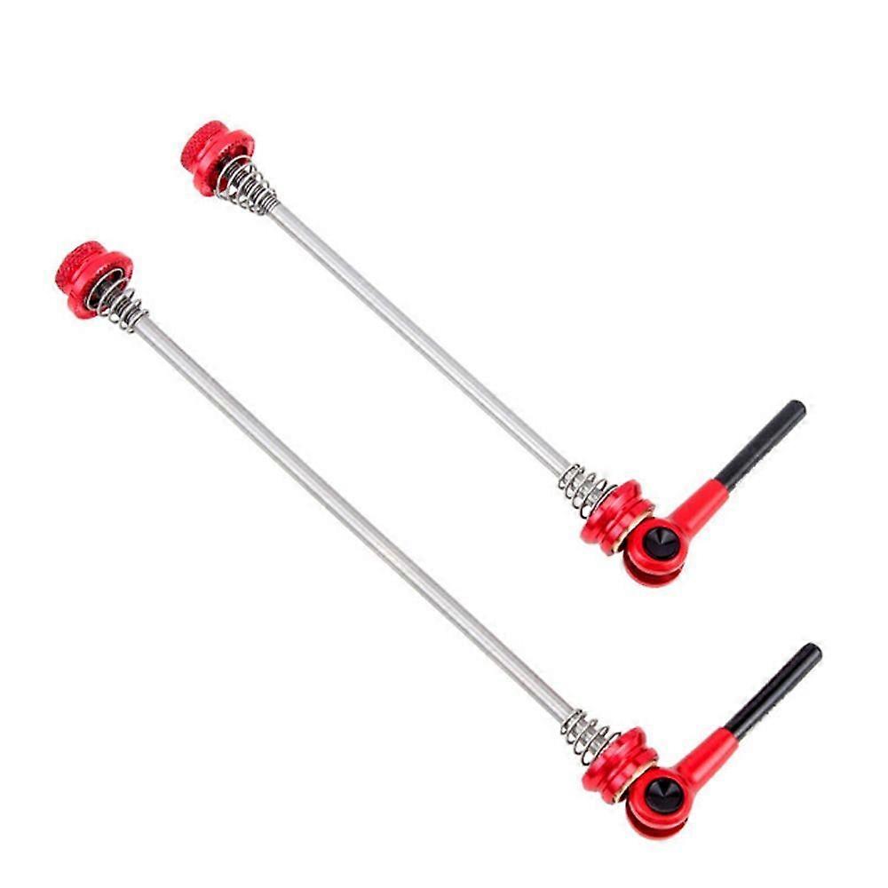 Accessoires de v��lo brochettes rapides moyeu de cyclisme Ti axe en titane v��lo brochette �� d��gagement rapide roue levier de pneu brochette d