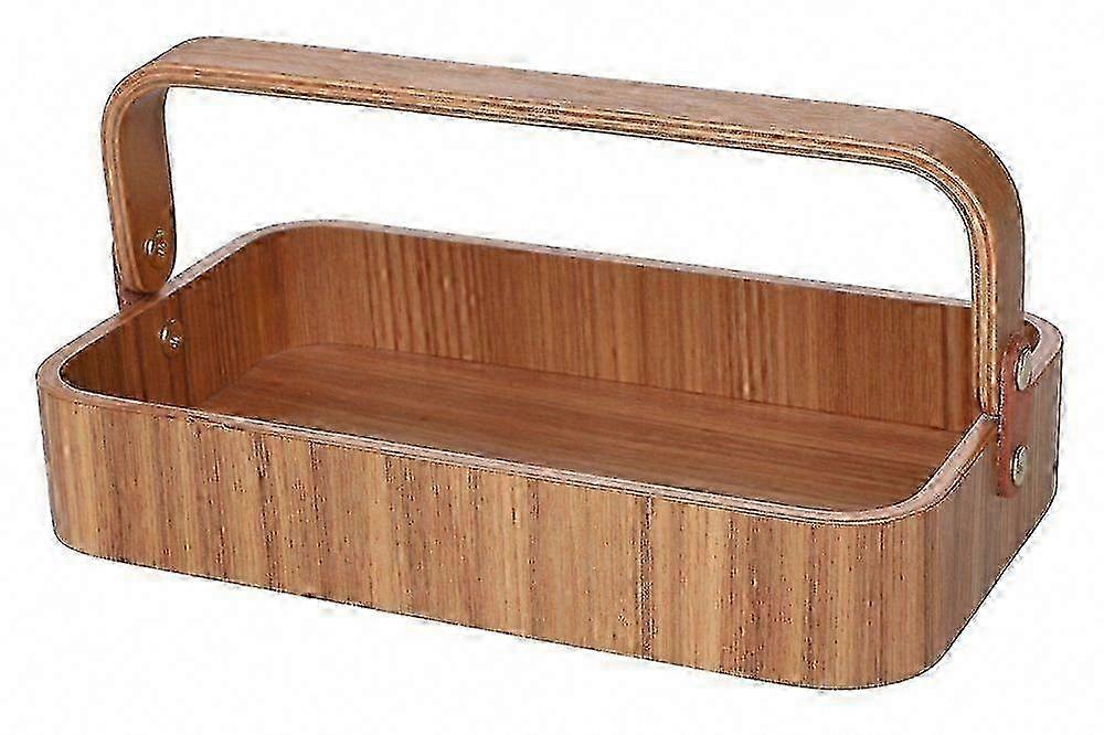 Tablett aus Naturholz mit Griff