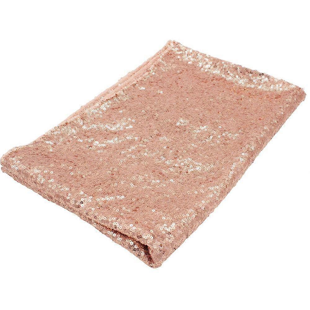Rectangular Sequin Tablecloth Gold Table Cover Party Supplies Glitter Table Cloth  Hotel