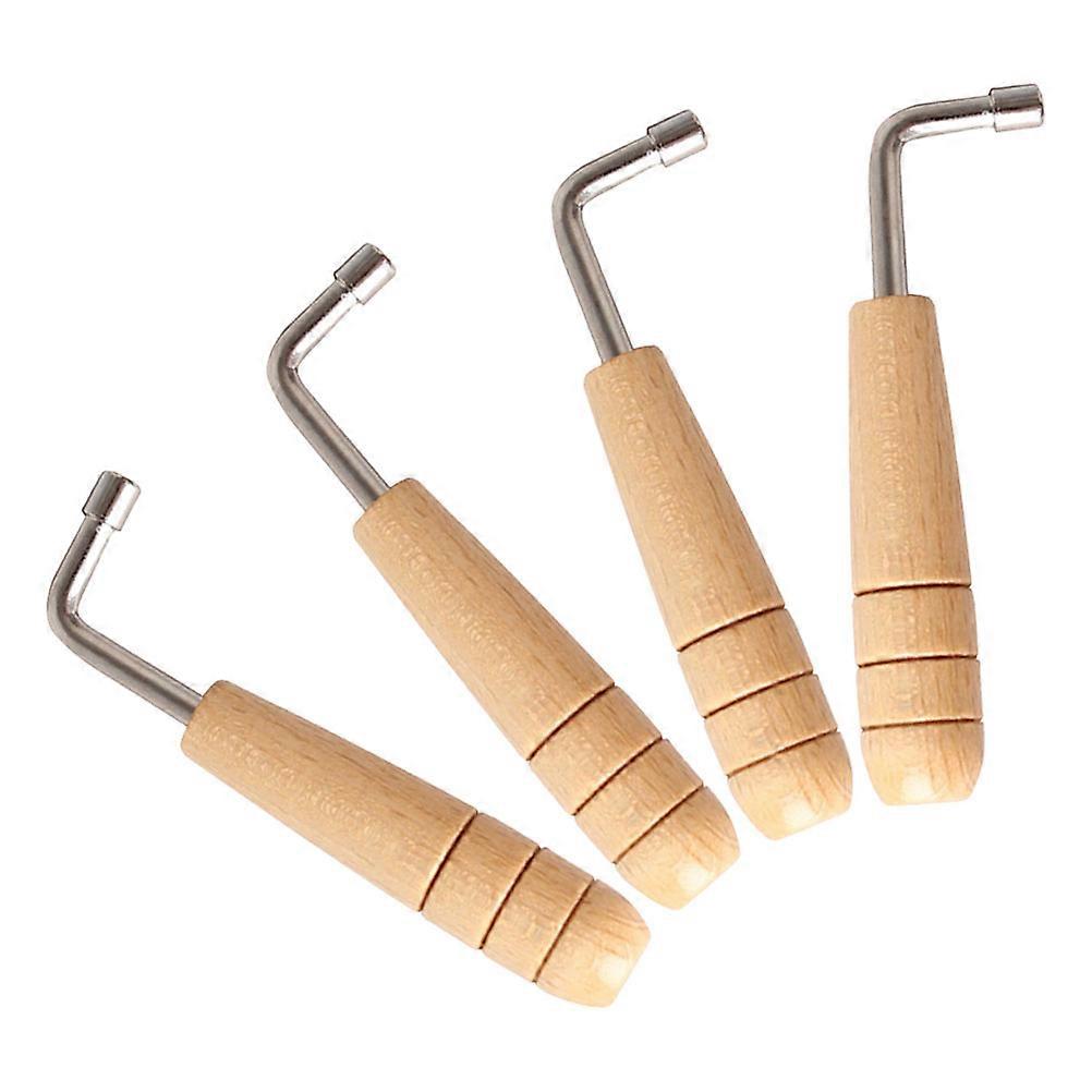 Lyre Harp String Instrument Tuning Wrench with 8Pcs Set