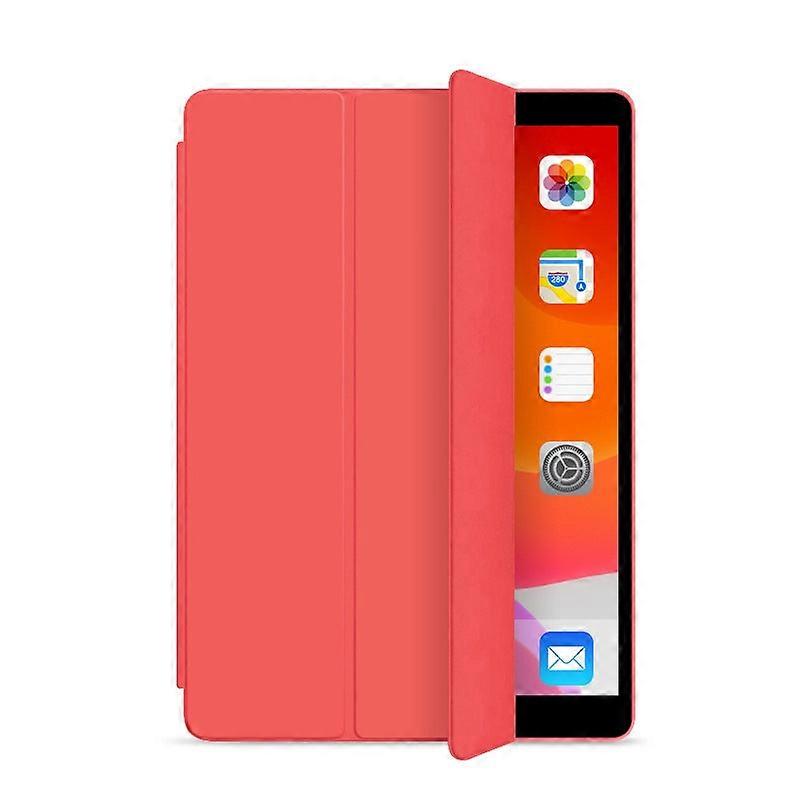 Stylish Case For Ipad 2024 Pro 11" Red Silicone Fully Soft No5716