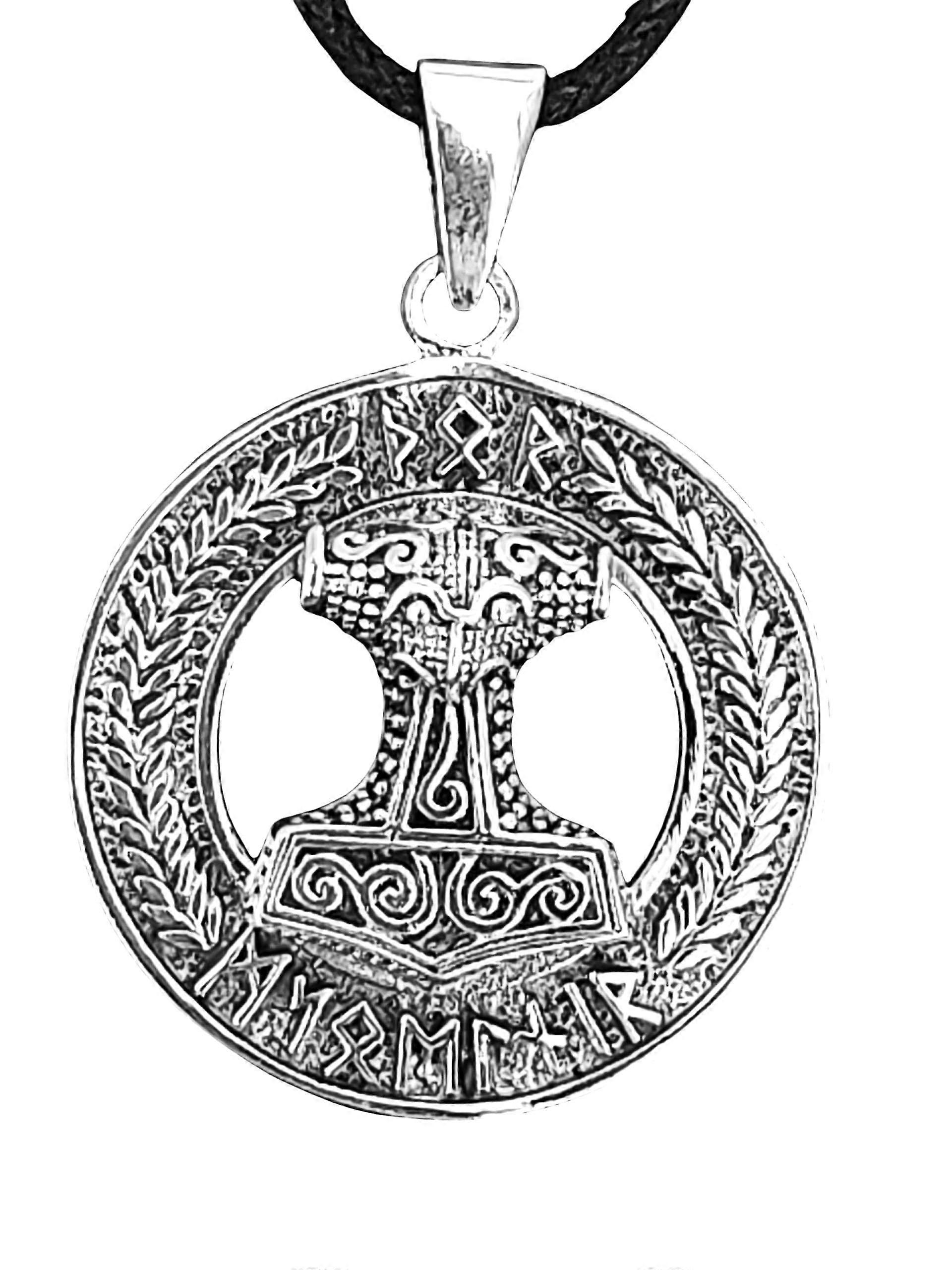 Vedhæng 404 Thors Hammer - Sølv