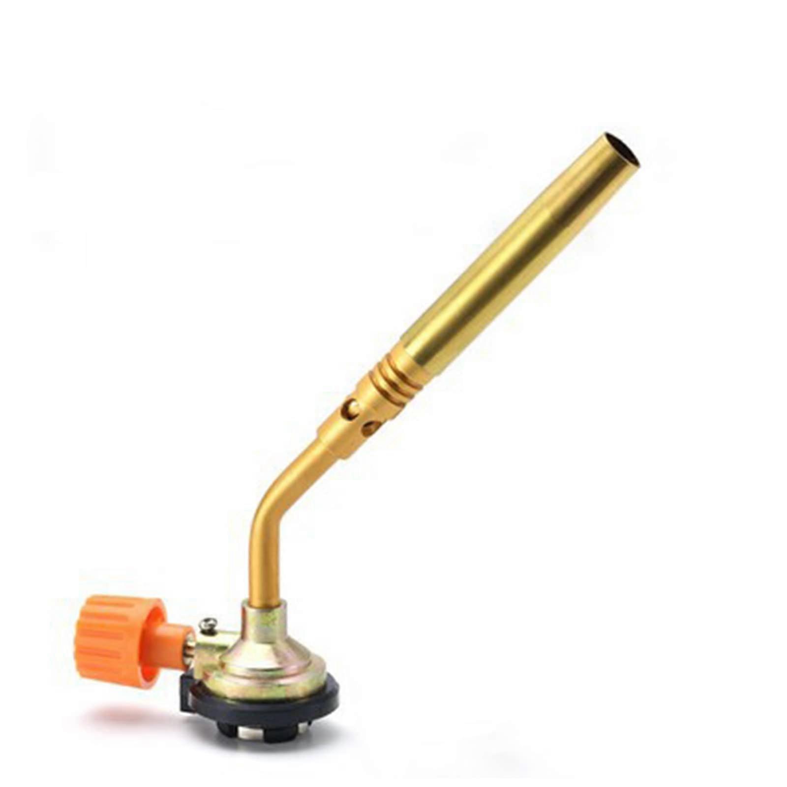 Blow Torch for Cooking and BBQ with Adjustable Flame Butane Torch, Windproof Durable Metal