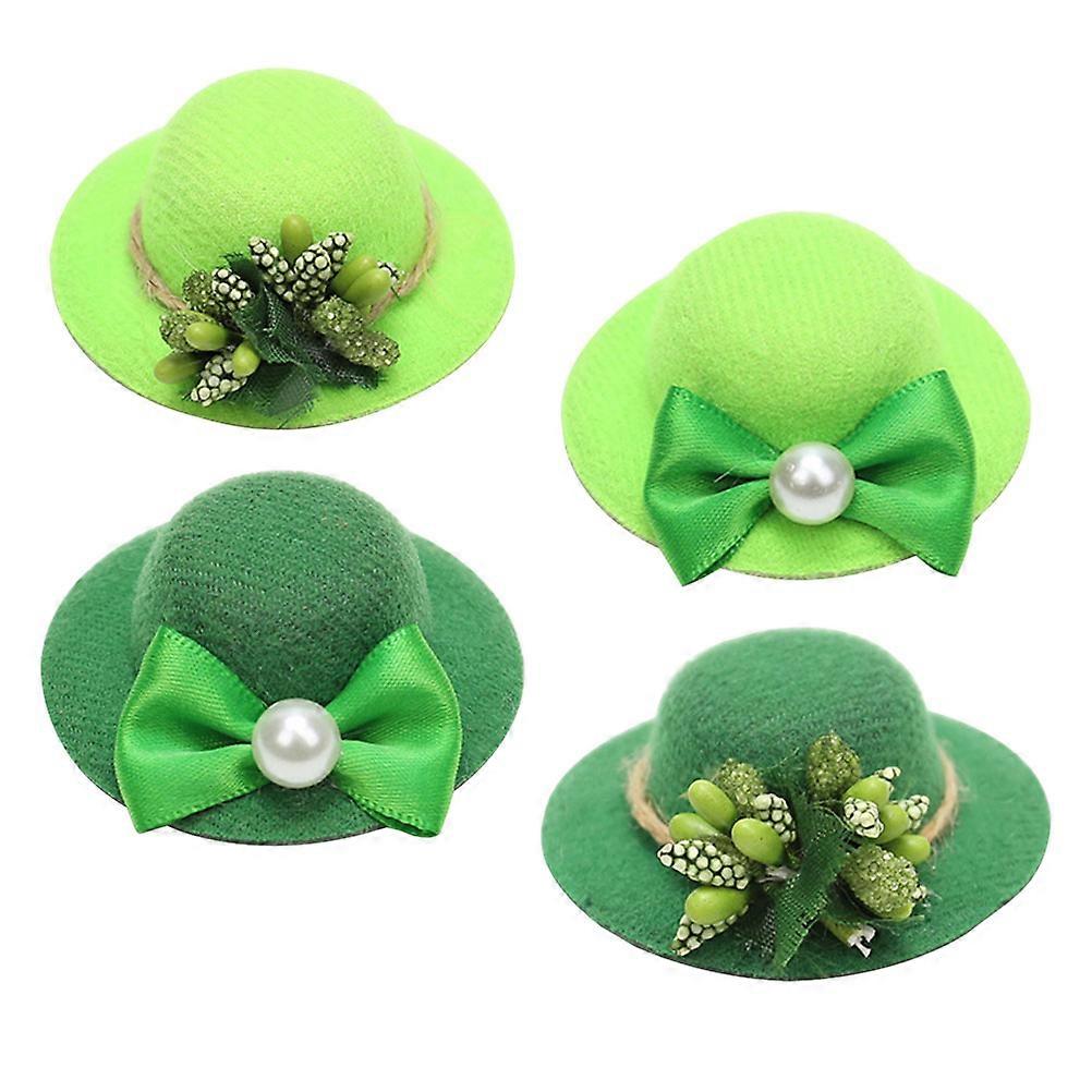 St. Patrick's Day Hats for Party Decoration 4Pcs Set