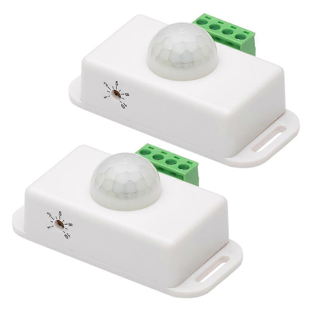 PIR Technology Infrared Sensor Motion Detection Car Installation 7.6X4.5cm 2Pcs