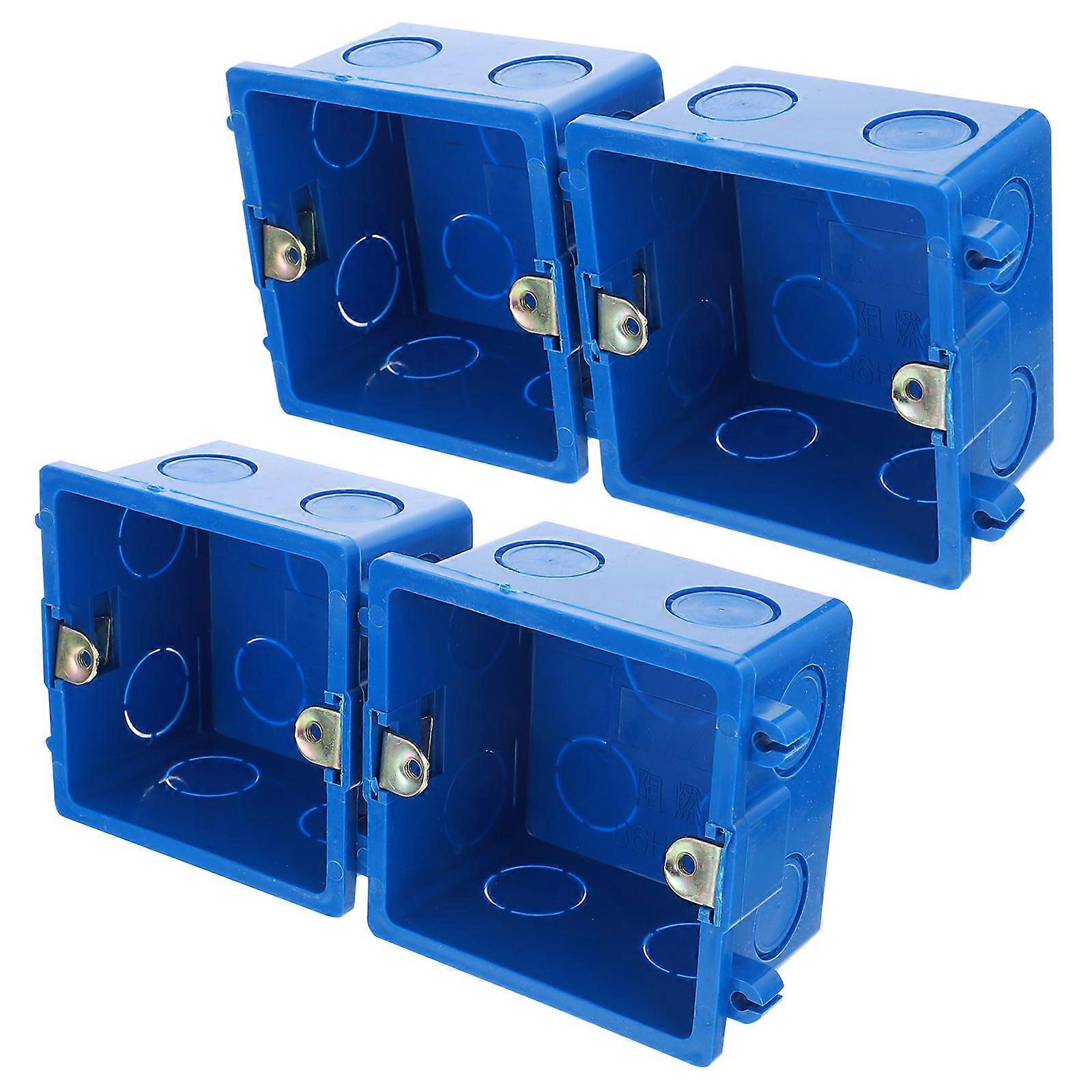 Junction Boxes PVC Junction Box for Connecting 4Pcs Waterproof Design