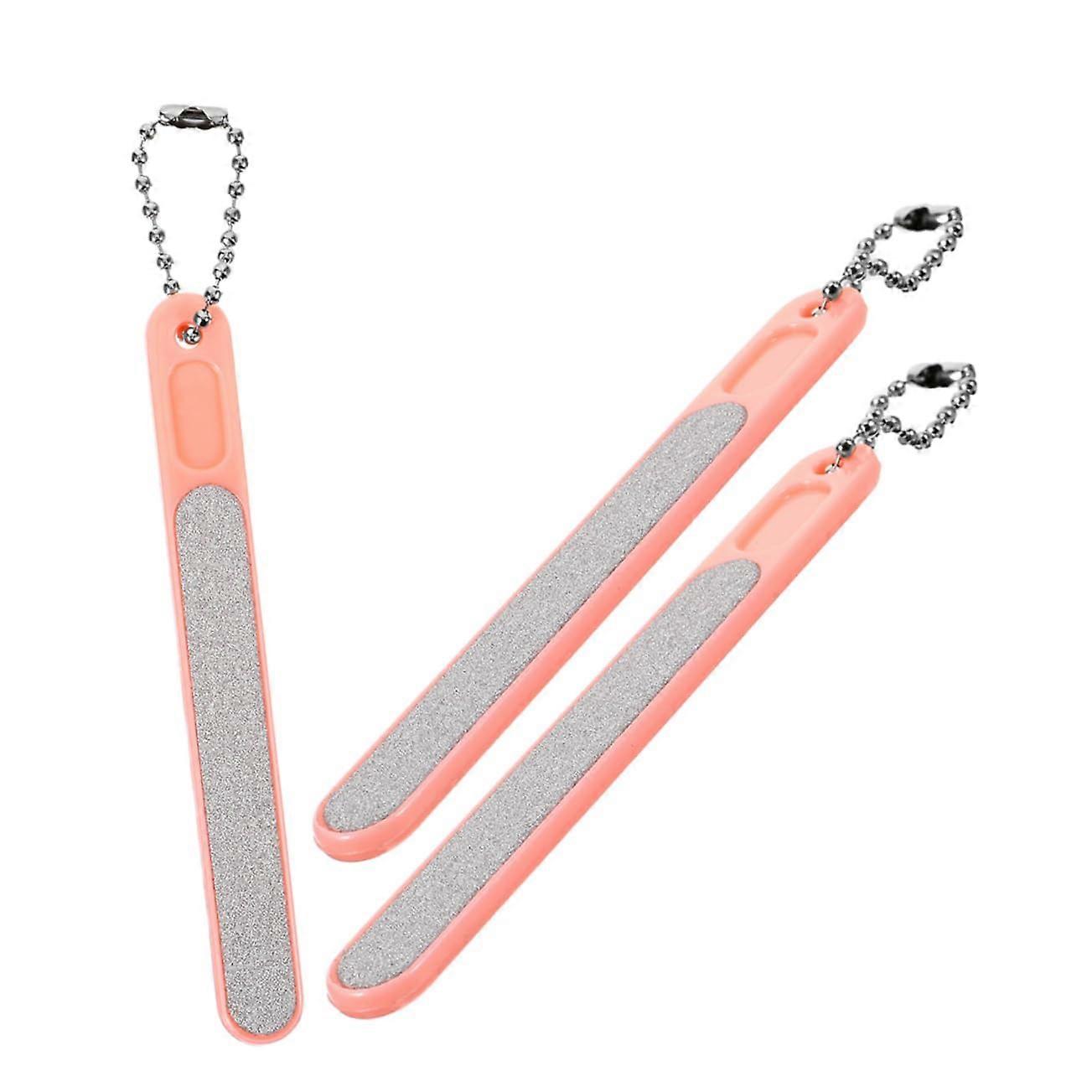 3pcs Nail File and Buffer Set for Natural Nails, Durable, TravelFriendly Manicure Tool