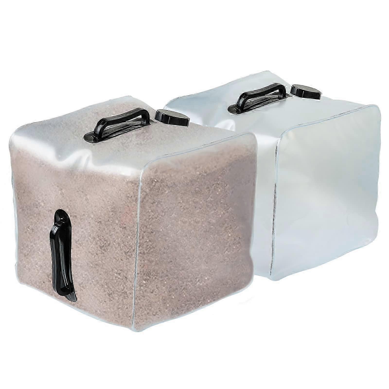 2026 2 Pack Fillable Plastic Sand Bags