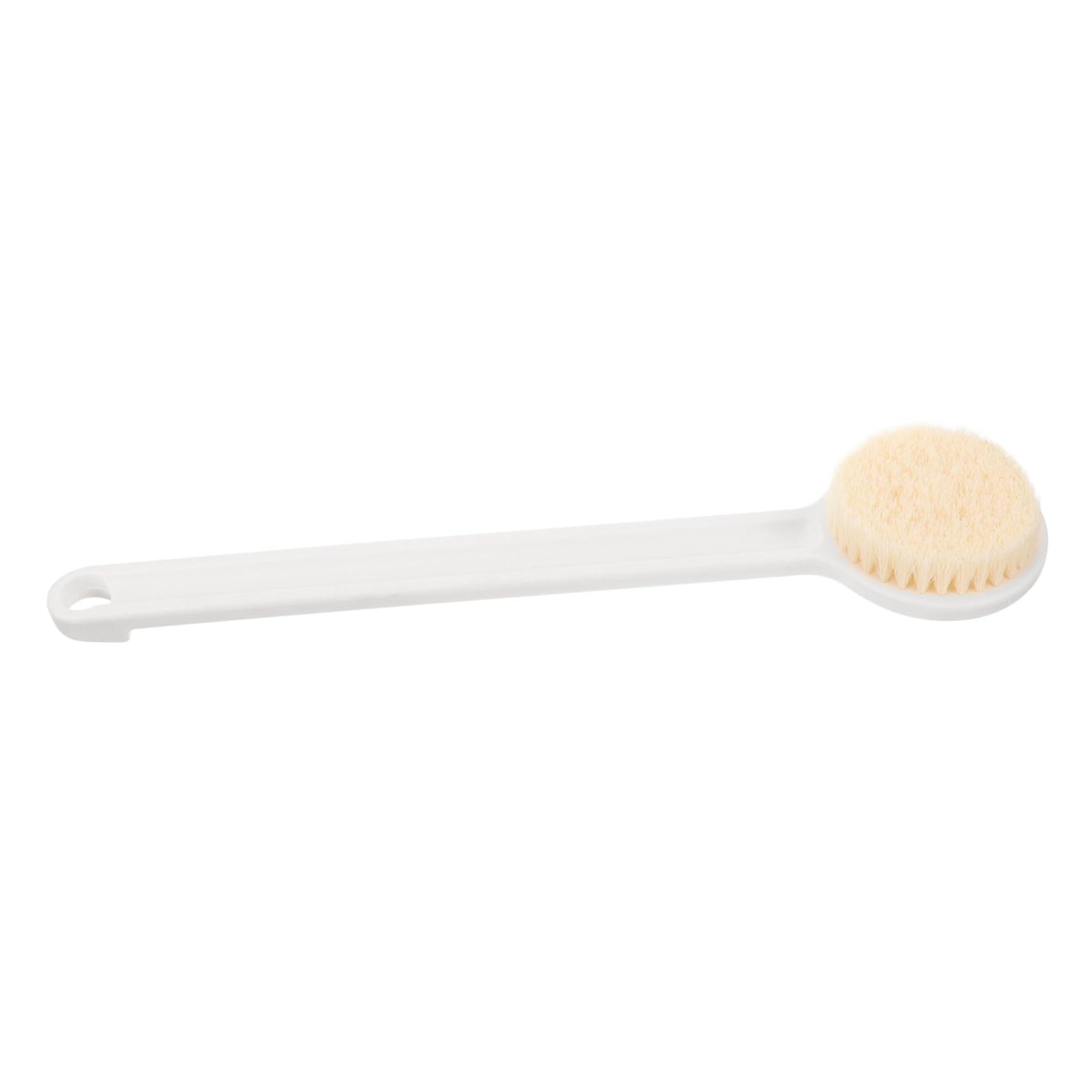 Bath Brush and Back Scrubber with Soft Bristles, Long Handle, Deep Cleansing for Shower