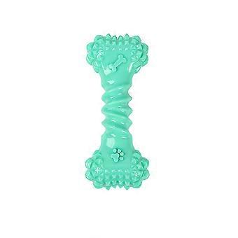 Dog Bone Squeaky Toy - Molar Teeth Cleaning Chew Toy for Dogs, Boredom Buster Interactive Pet Supplies,