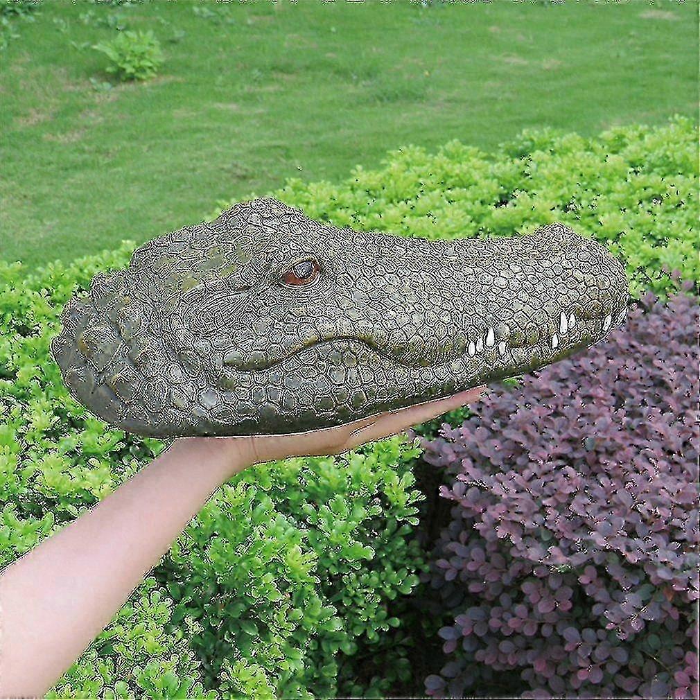 2,4g 15km/h Rc Barco Simulação Cabeça de Crocodilo