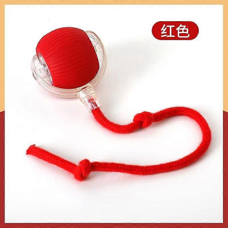 Two 360 smart automatic rolling pet balls, rechargeable, with irregular movement.