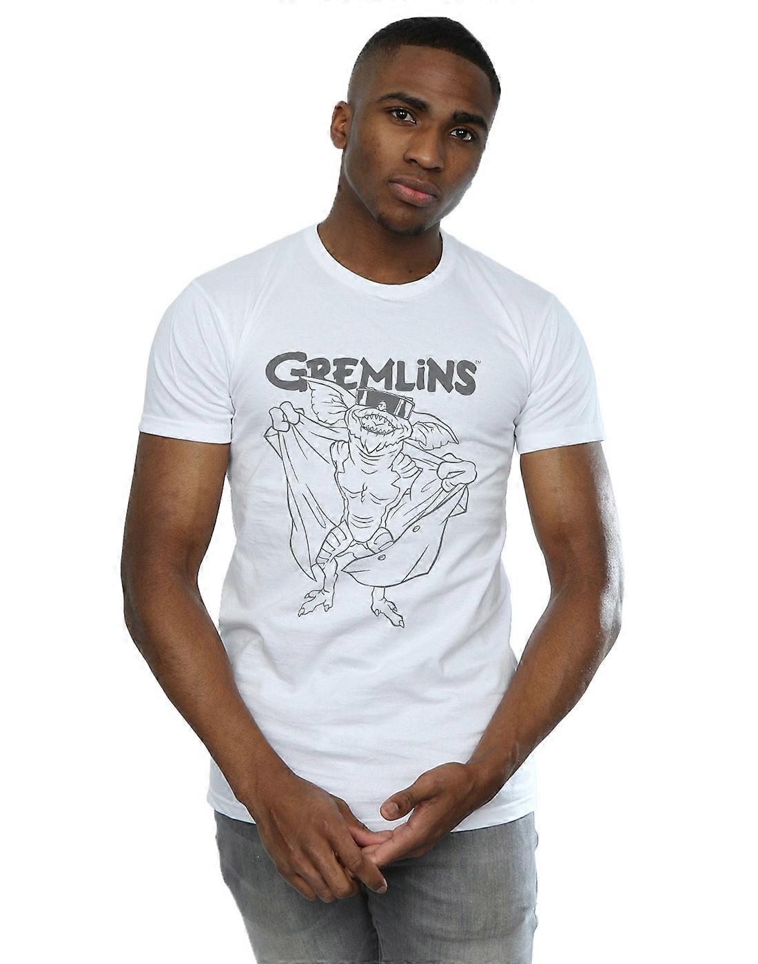 Gremlins miesten Spike's lasit T-paita