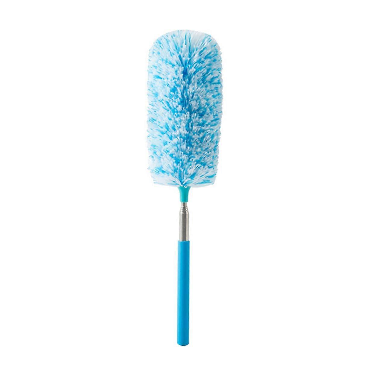Microfiber Duster with Extendable Telescopic Handle for Bendable Scratch Home Cleaning