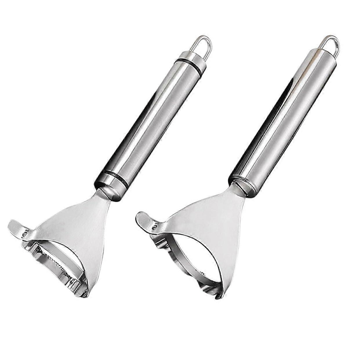 2pcs Stainless Steel Corn Stripper with Ergonomic NonSlip Handle for Efficient Kernel Removal