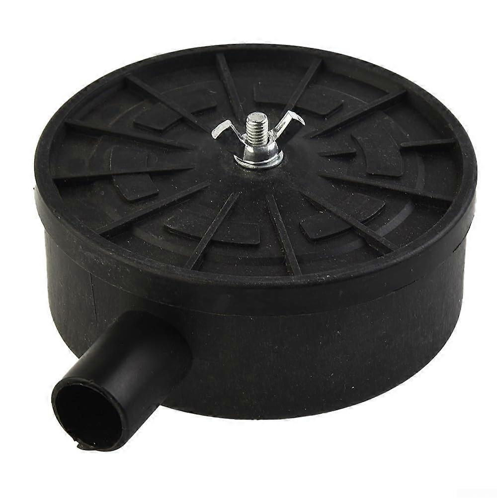 20mm Thread Air Compressor Muffler with Effective Noise Reduction, Black Durable Plastic Filter