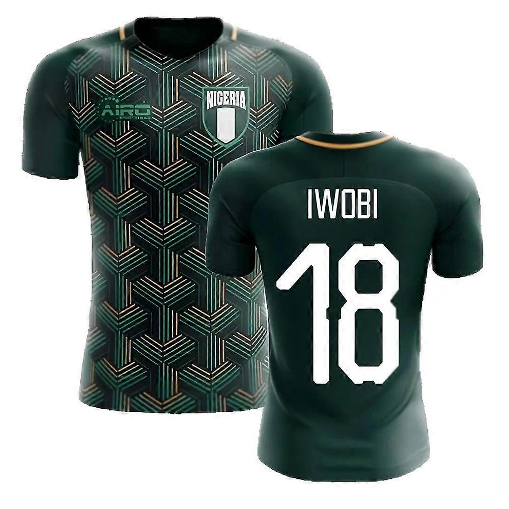 2025-2026 Nigeria Third Concept Football Shirt (Iwobi 18) - Kids